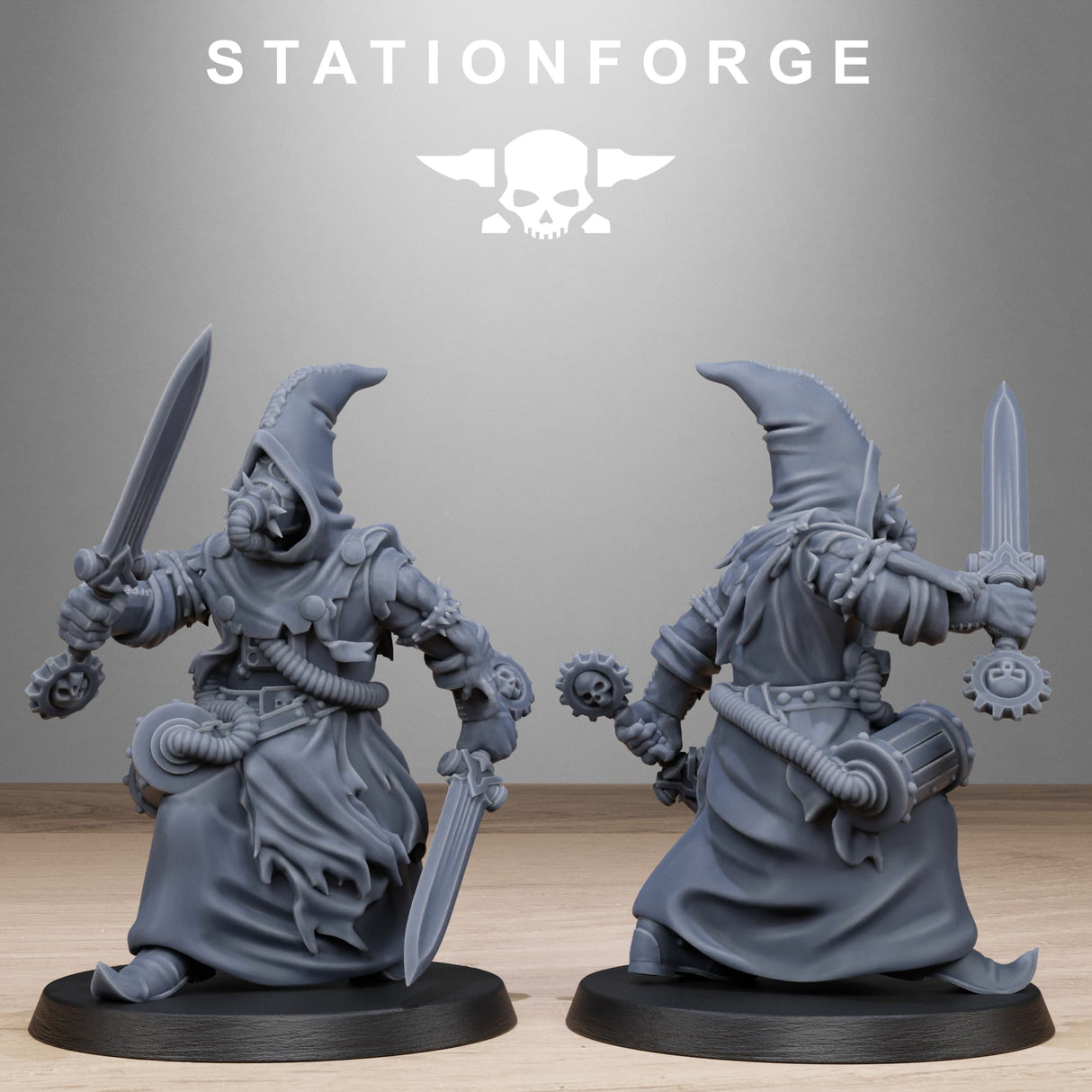 Tabletop Terrain Miniature Scavenger Mystics