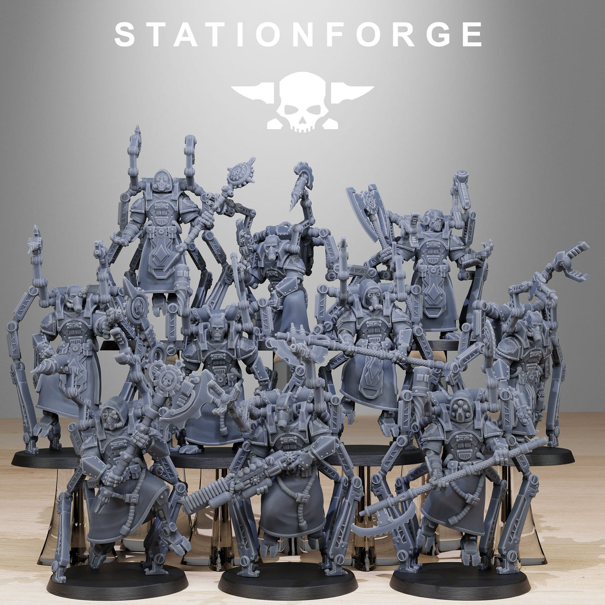 Tabletop Terrain Miniature Scavenger Octapods