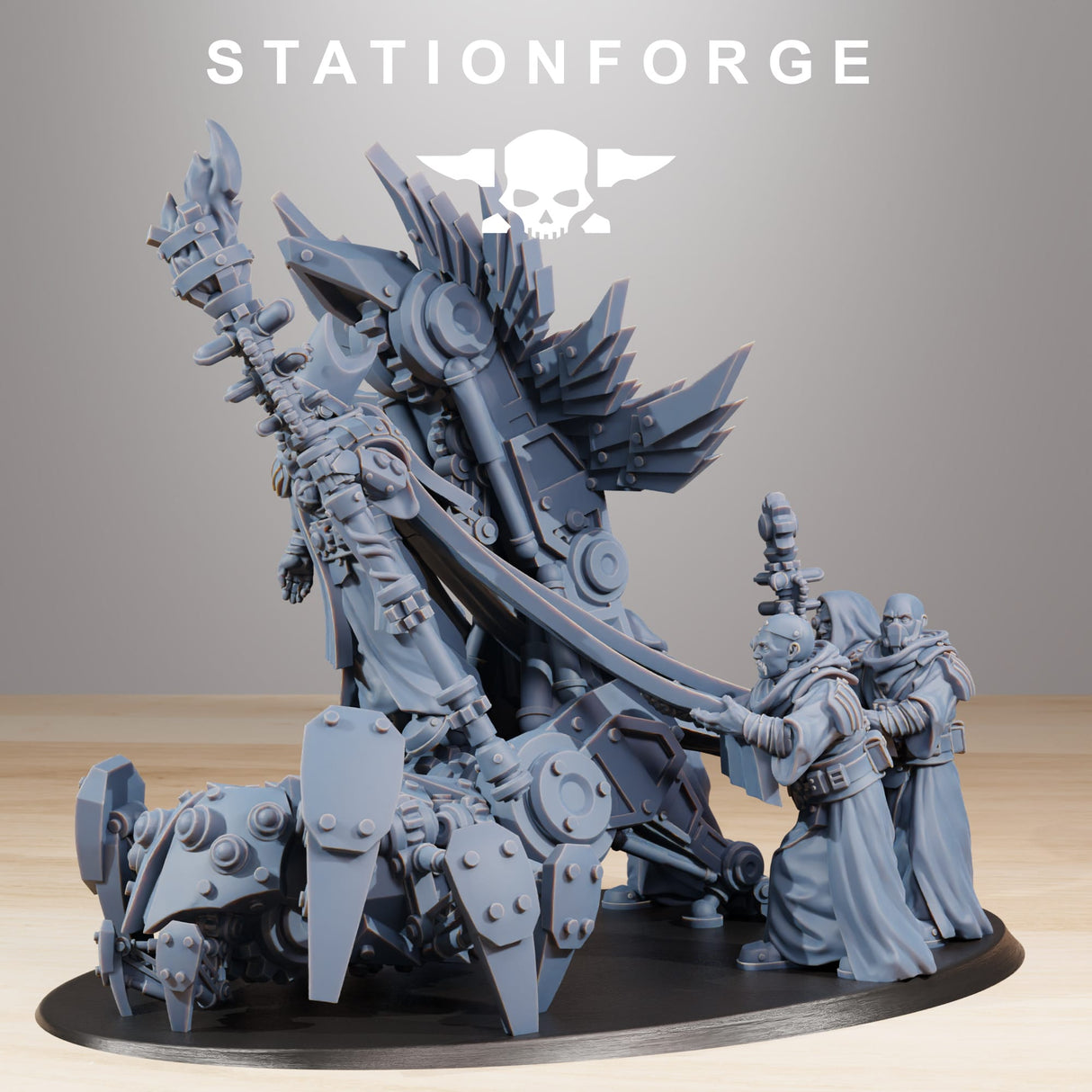Tabletop Terrain Miniature Scavenger Priest