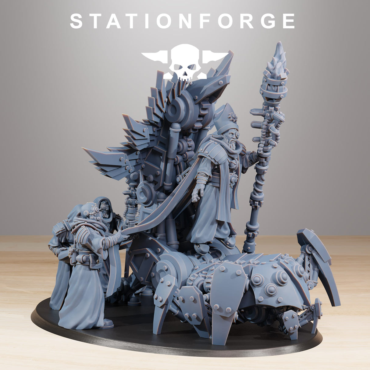 Tabletop Terrain Miniature Scavenger Priest