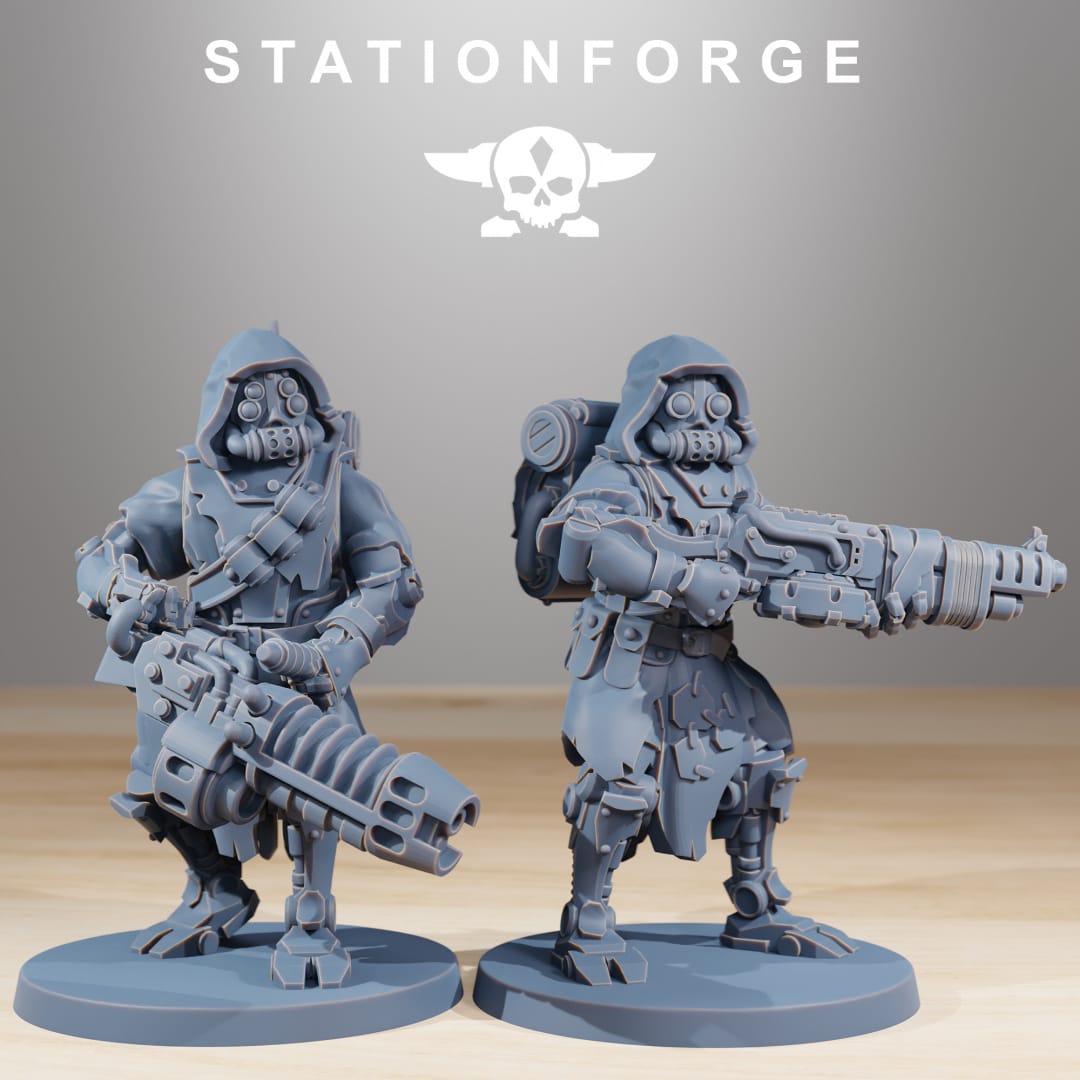 Tabletop Terrain Miniature Scavenger Rangers Builder Kit