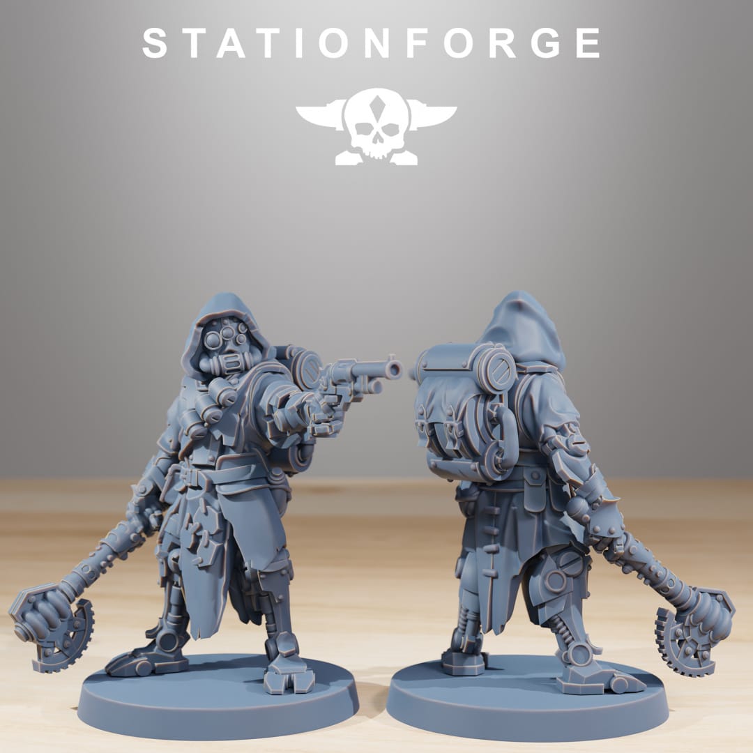 Tabletop Terrain Miniature Scavenger Rangers Builder Kit