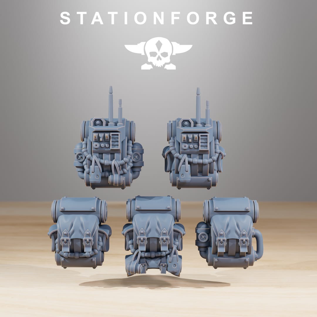 Tabletop Terrain Miniature Scavenger Rangers Builder Kit