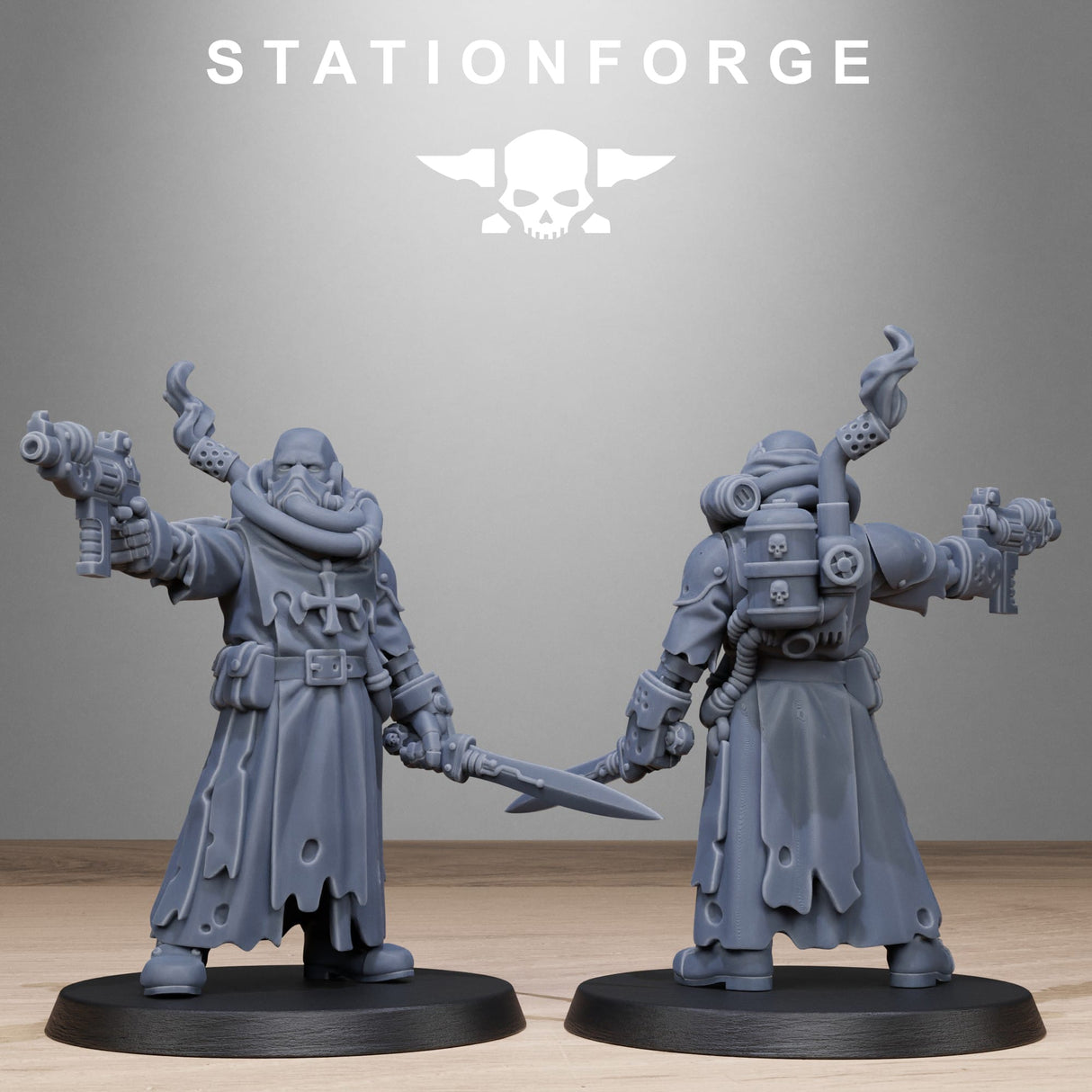 Tabletop Terrain Miniature Scavenger Sanctum Infantry