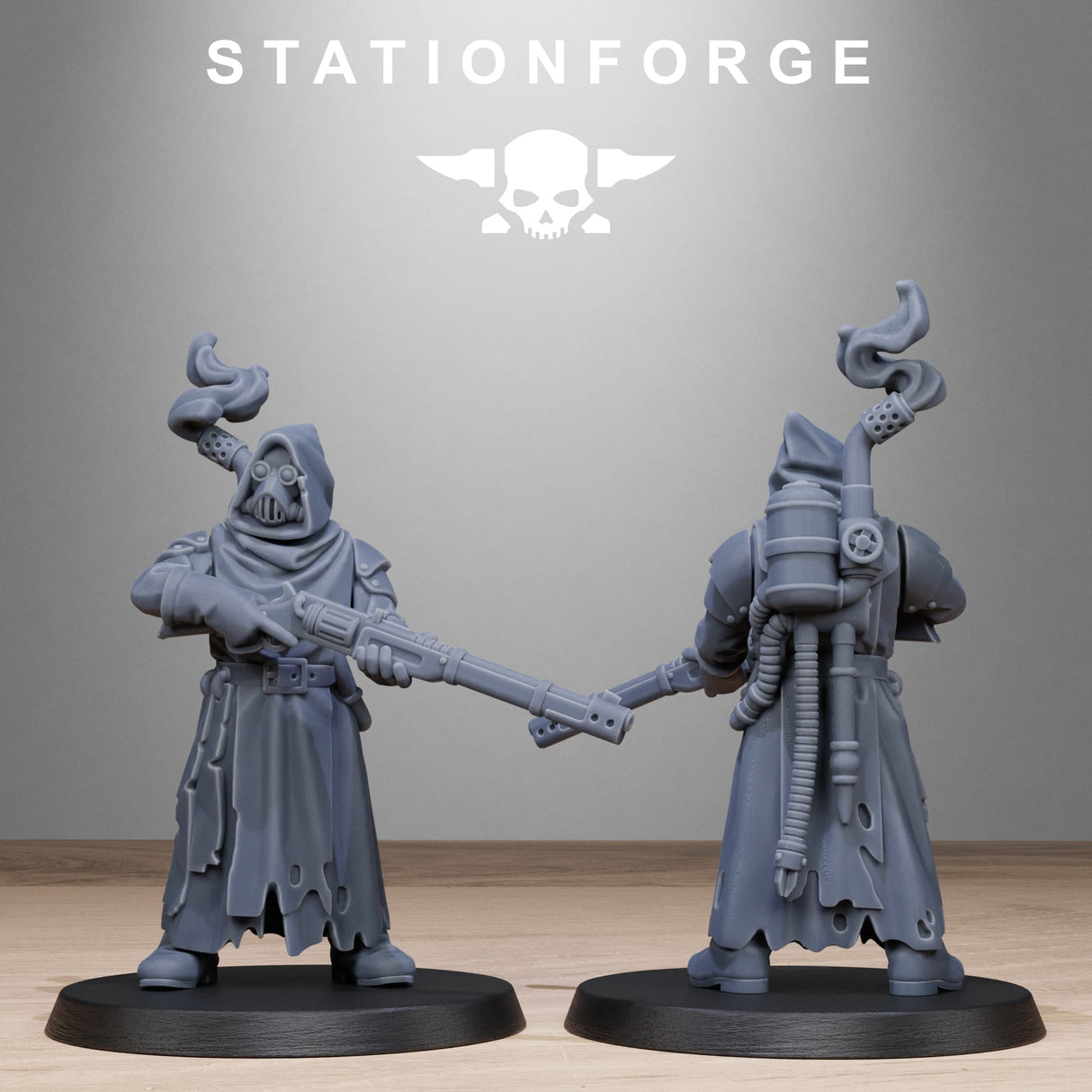 Tabletop Terrain Miniature Scavenger Sanctum Infantry