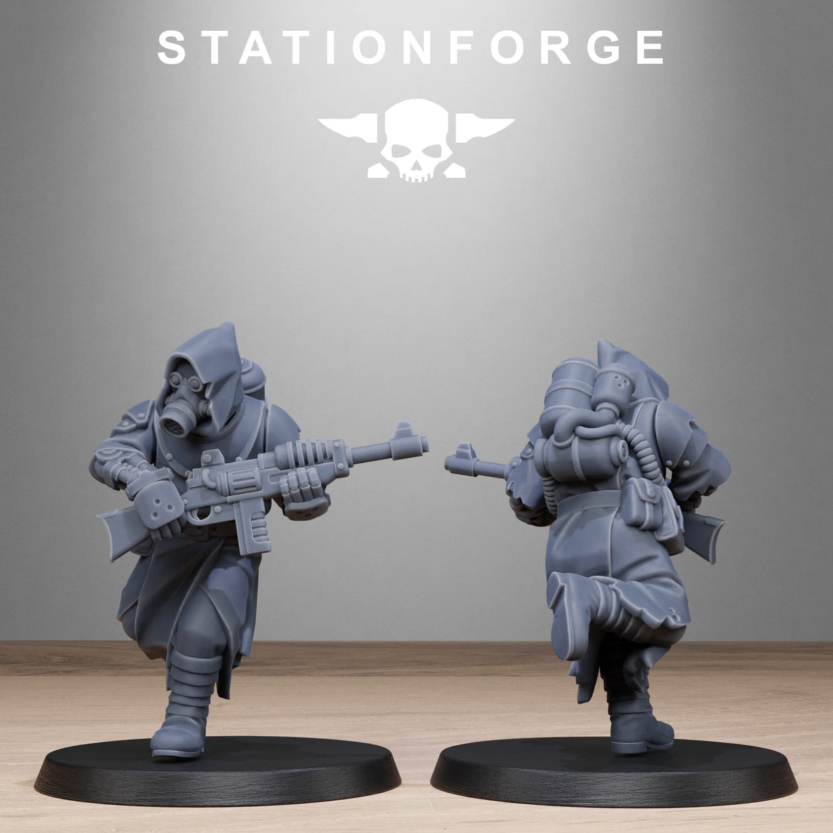 Tabletop Terrain Miniature Scavenger Sanctum Infantry