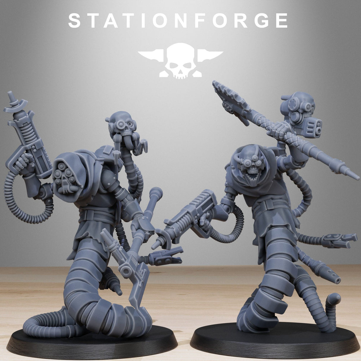 Tabletop Terrain Miniature Scavenger Serpents