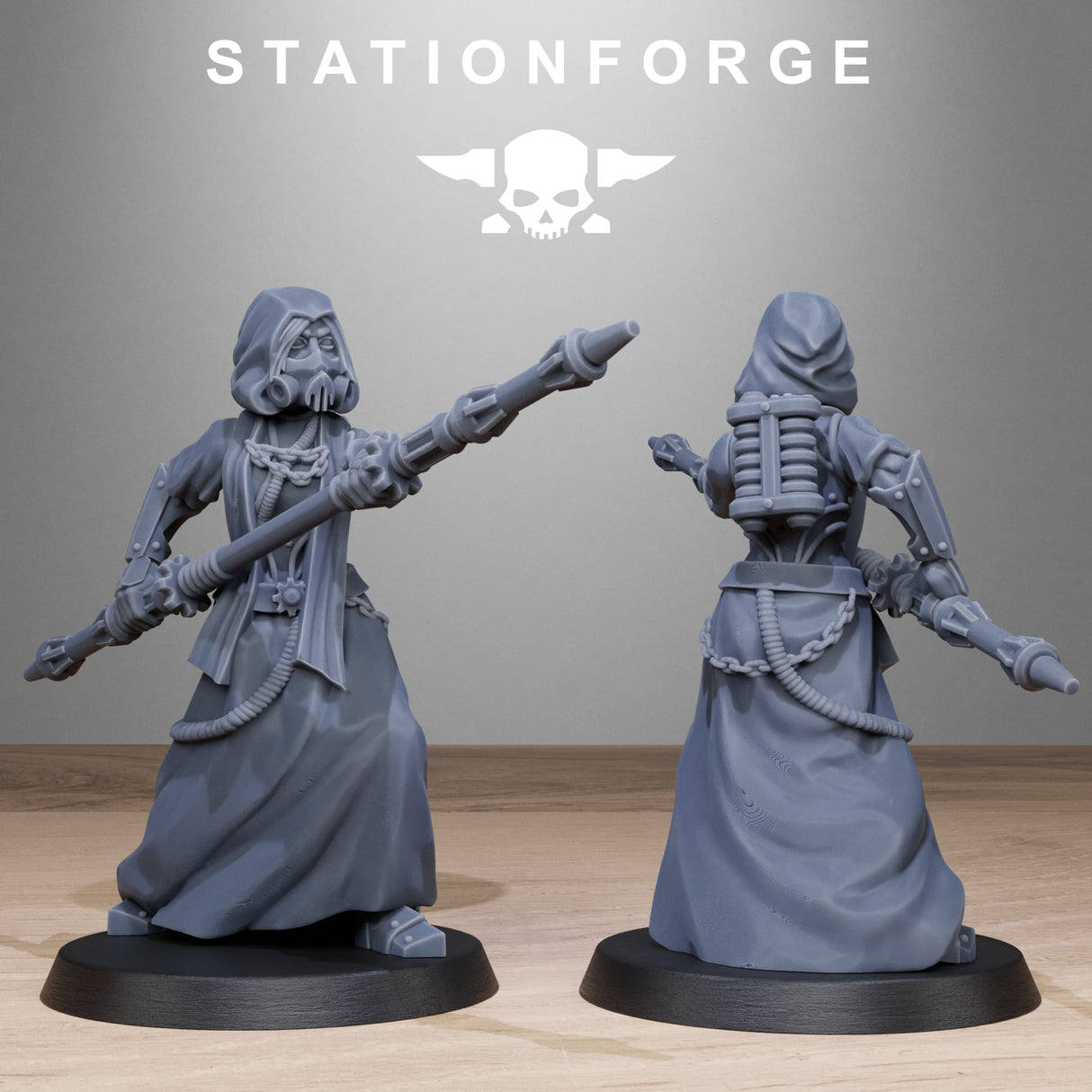 Tabletop Terrain Miniature Scavenger Sister Priests