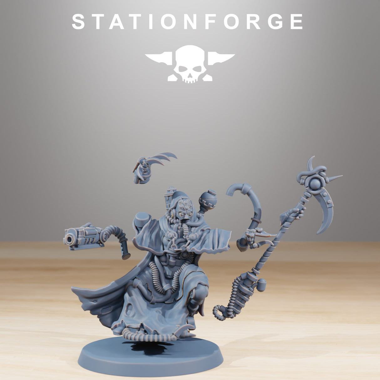 Tabletop Terrain Miniature Scavenger The Seer