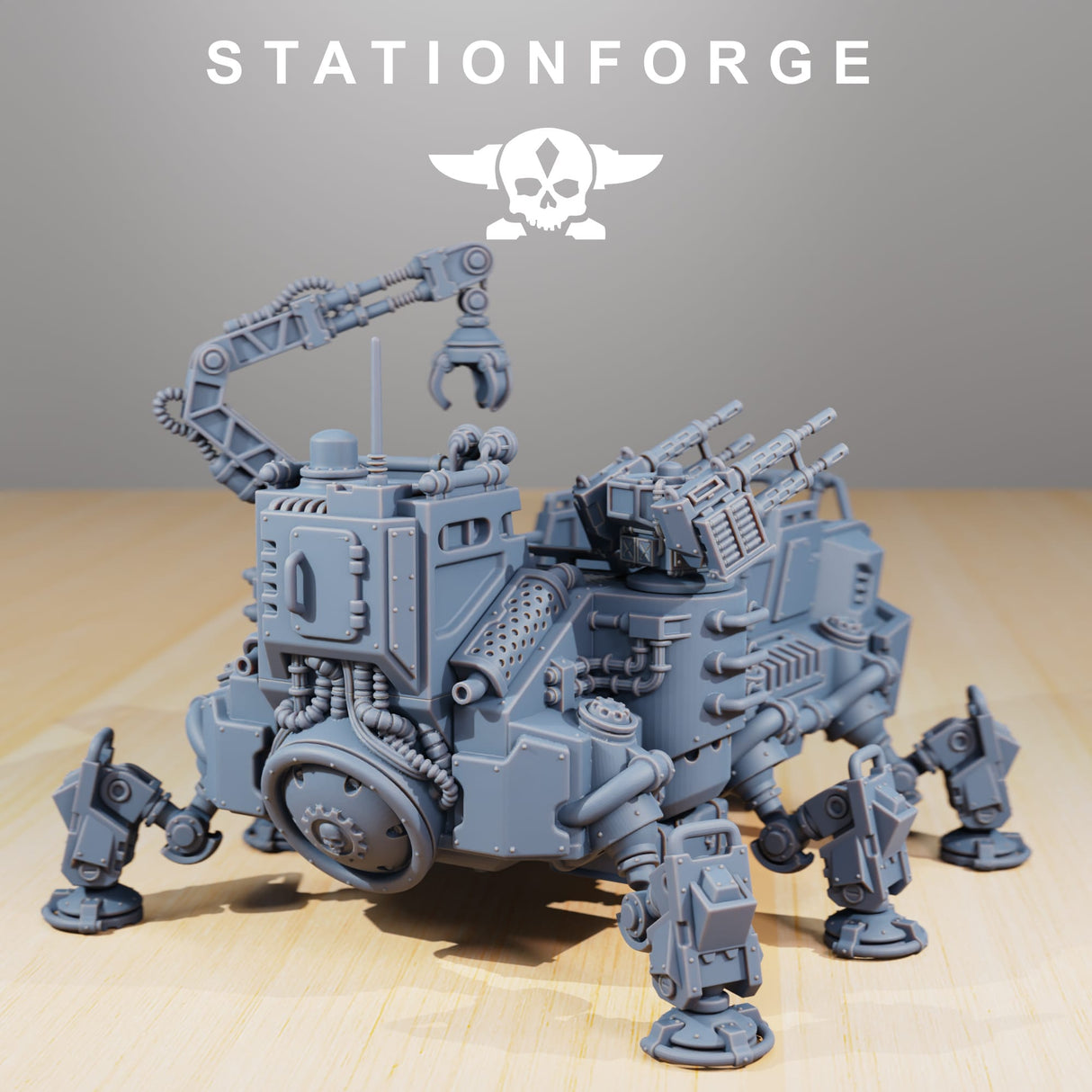 Tabletop Terrain Miniature Scavenger Transport Tank