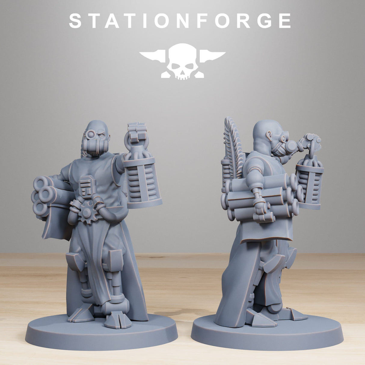 Tabletop Terrain Miniature Scavenger Vicars