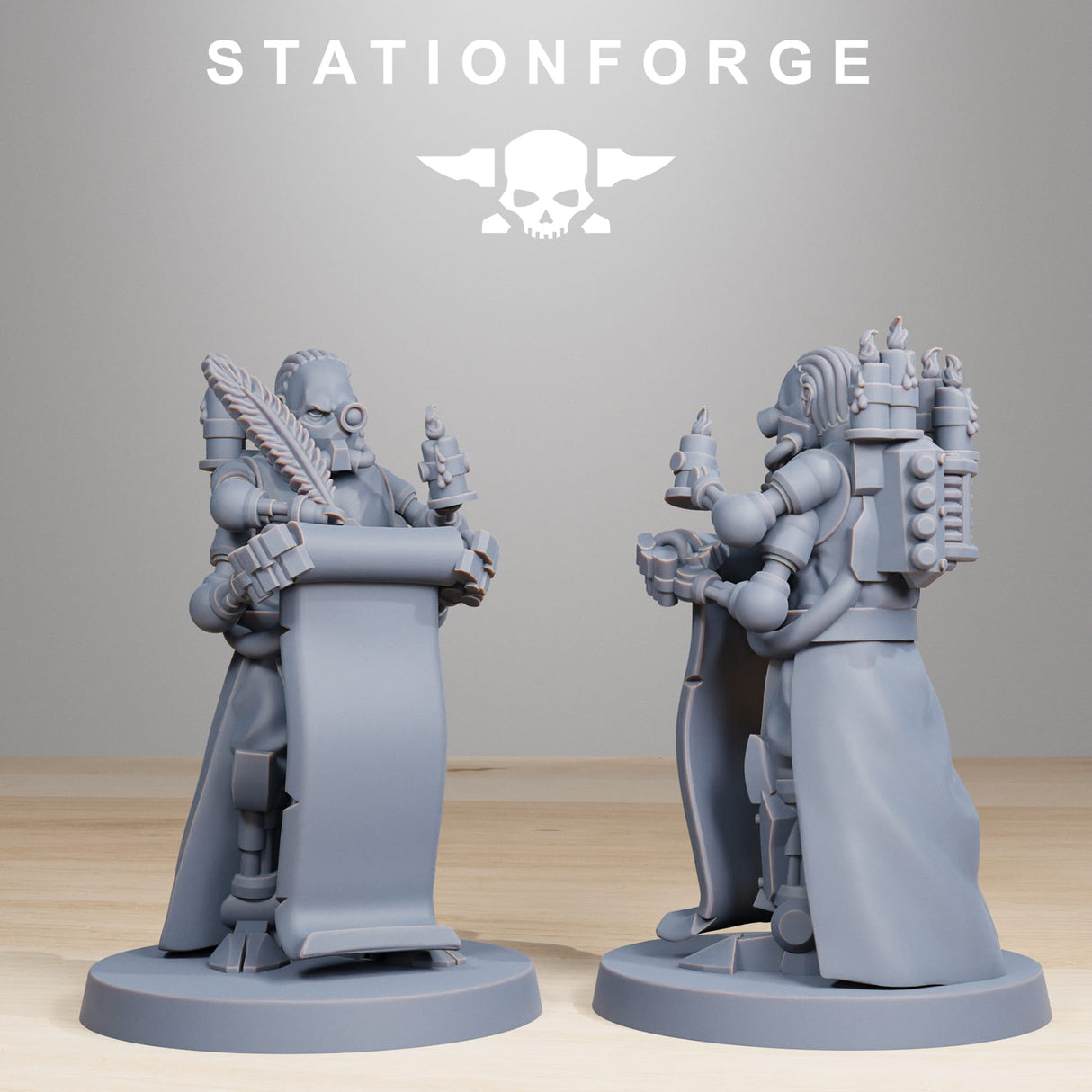 Tabletop Terrain Miniature Scavenger Vicars