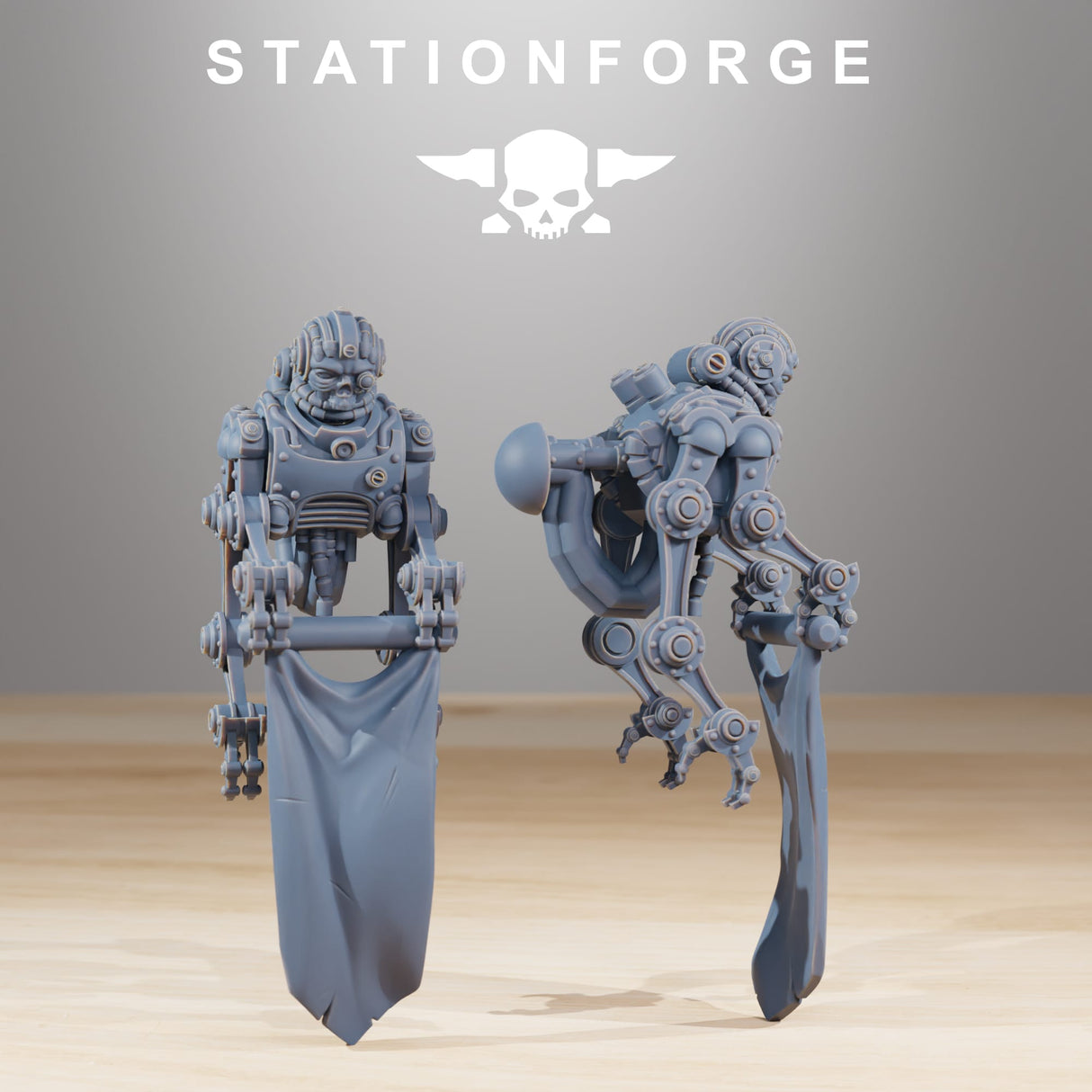 Tabletop Terrain Miniature Scavenger Walker