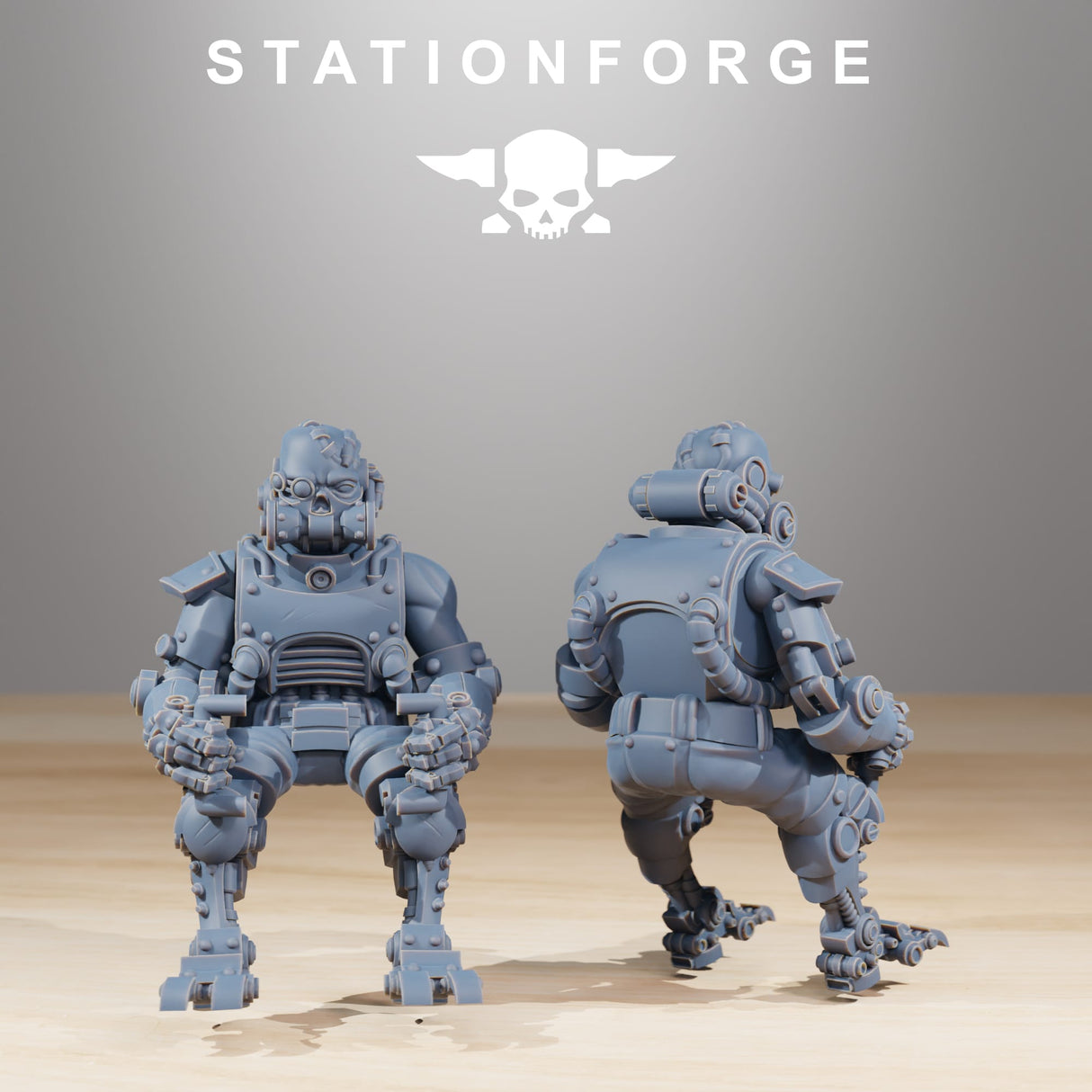 Tabletop Terrain Miniature Scavenger Walker