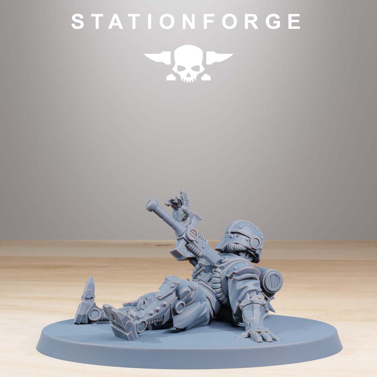 Tabletop Terrain Miniature Scavenger Wounded