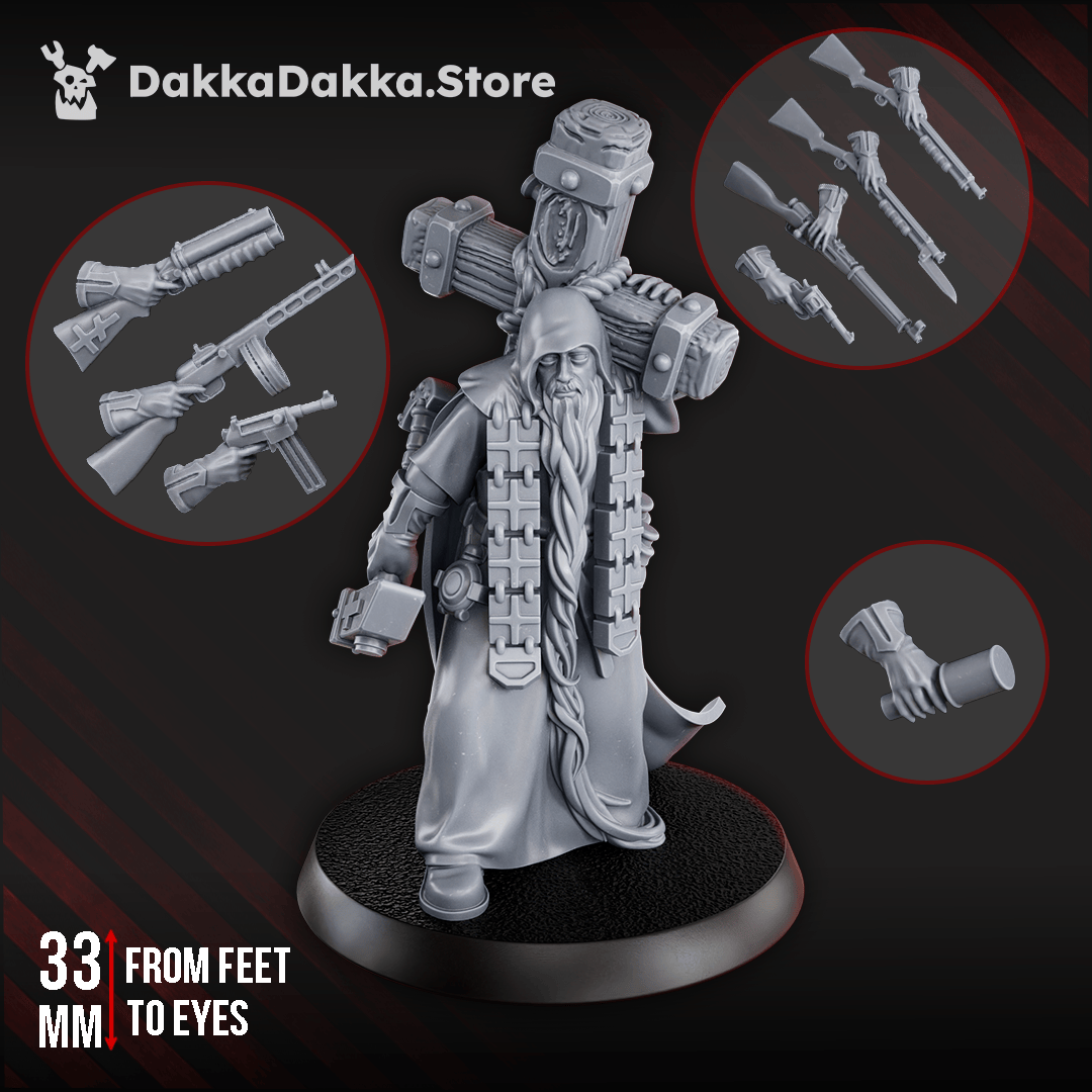Tabletop Terrain Miniature Schemonk Avvakum