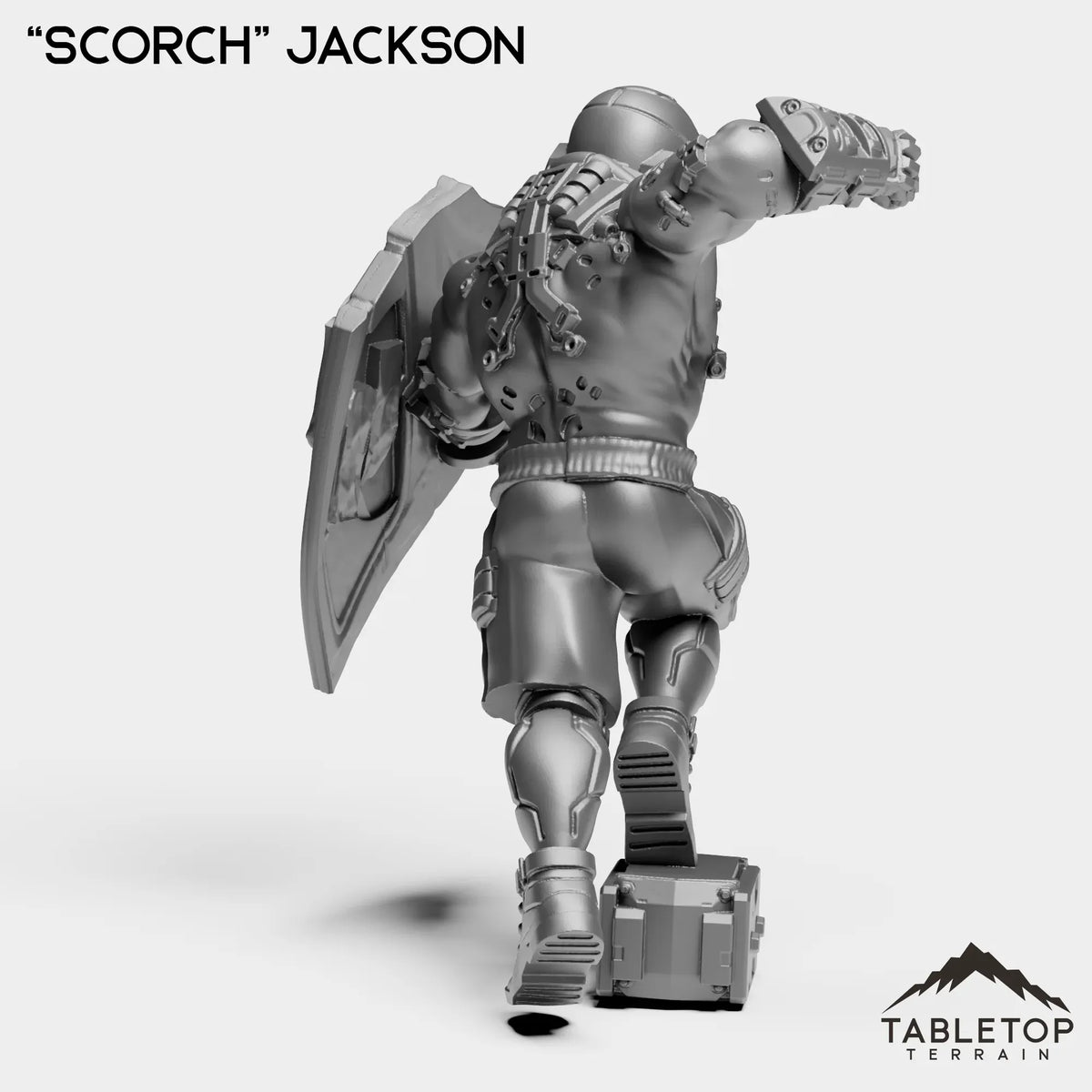 Tabletop Terrain Miniature ''Scorch'' Jackson