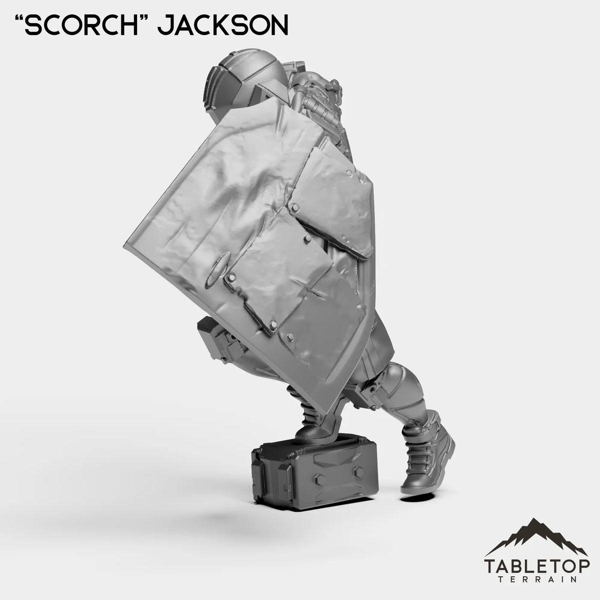 Tabletop Terrain Miniature ''Scorch'' Jackson