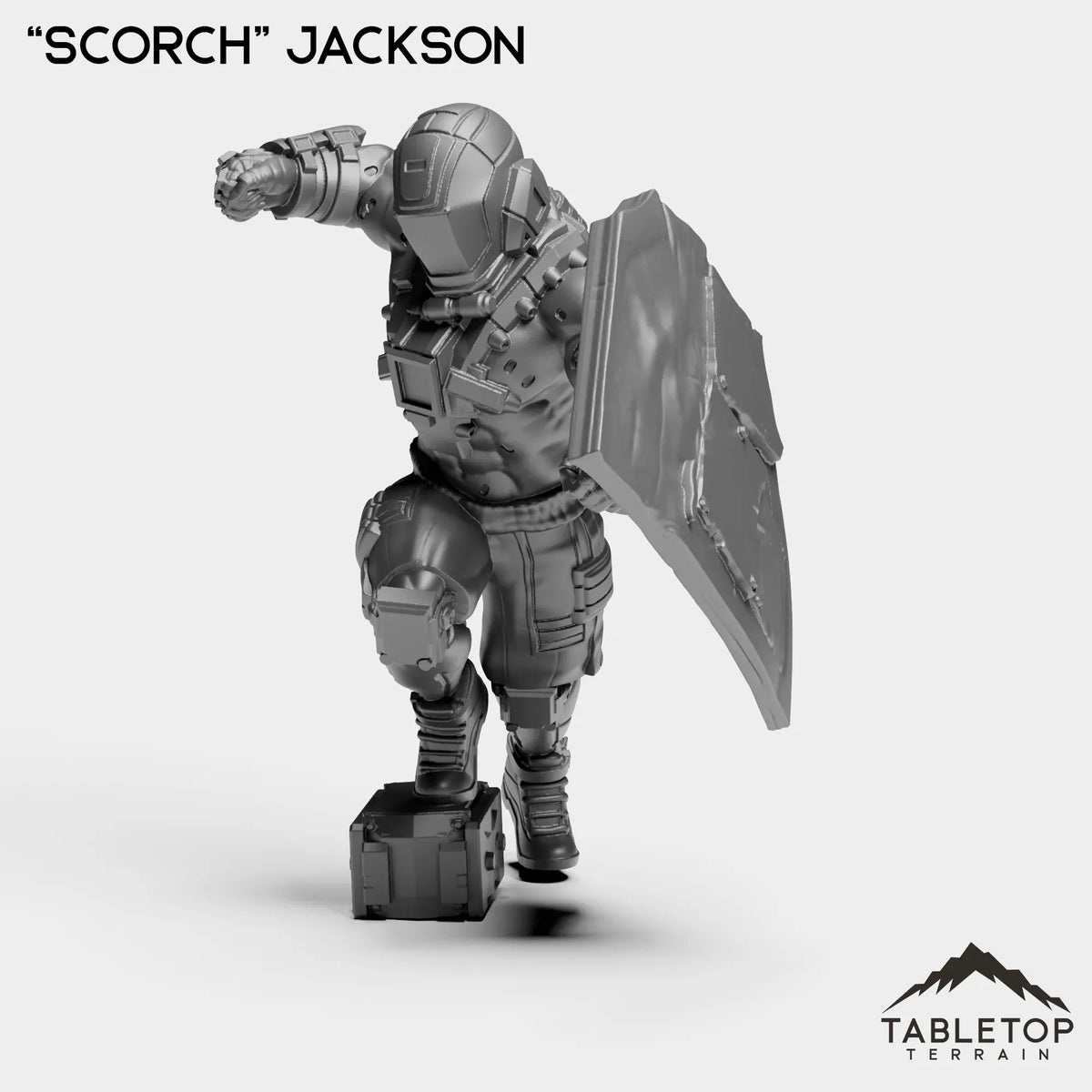 Tabletop Terrain Miniature ''Scorch'' Jackson