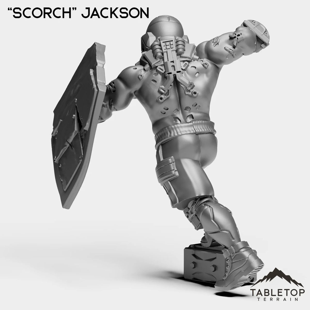 Tabletop Terrain Miniature ''Scorch'' Jackson