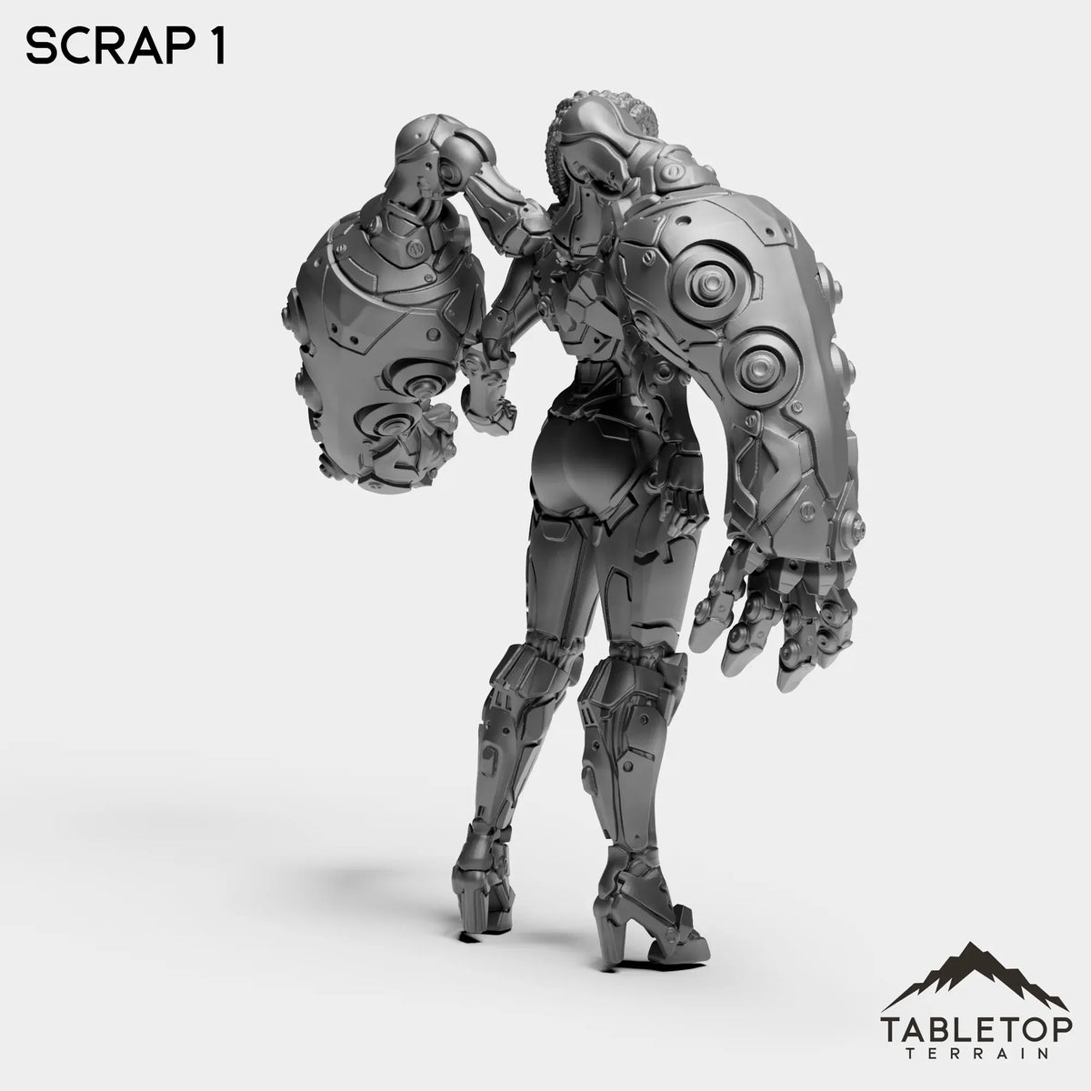 Tabletop Terrain Miniature Scraps - Human Hybrids