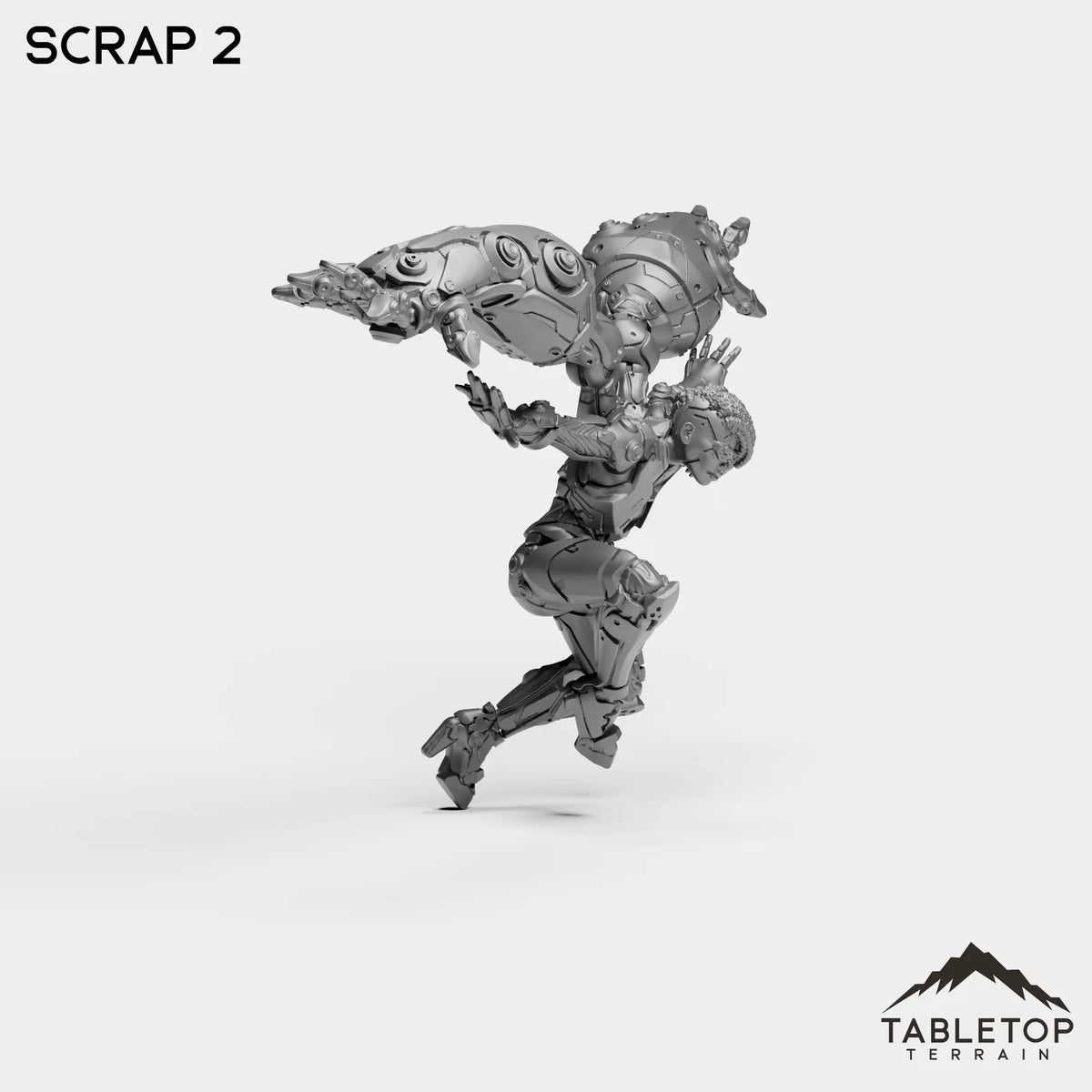 Tabletop Terrain Miniature Scraps - Human Hybrids