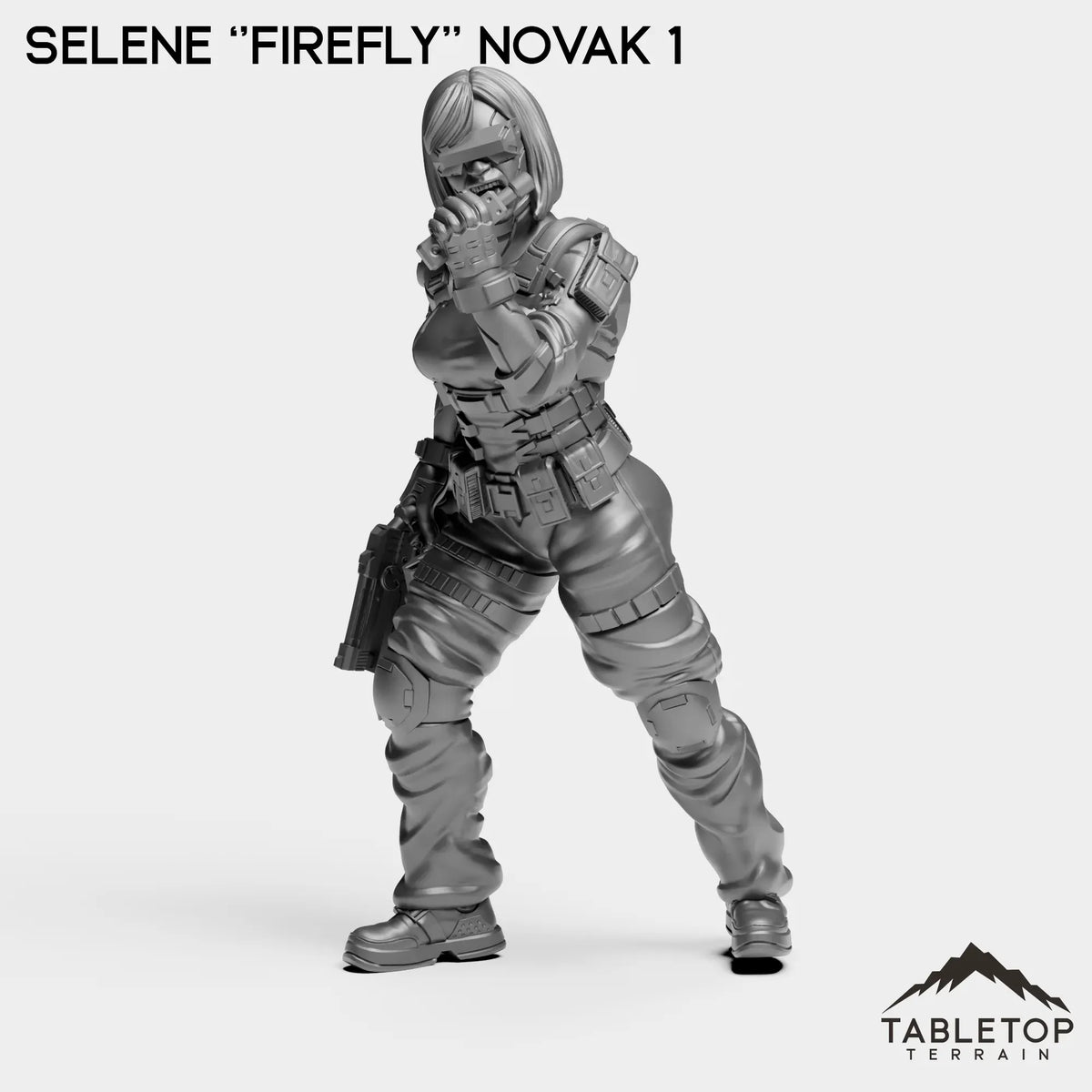 Tabletop Terrain Miniature Selene ''Firefly'' Novak