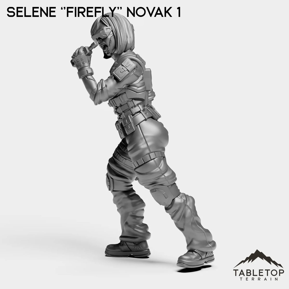 Tabletop Terrain Miniature Selene ''Firefly'' Novak