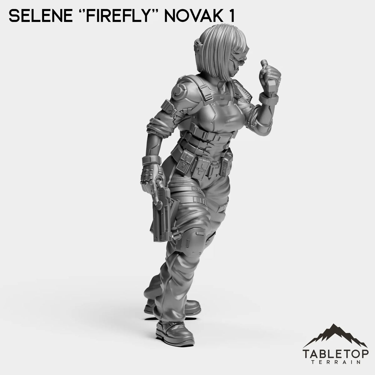 Tabletop Terrain Miniature Selene ''Firefly'' Novak