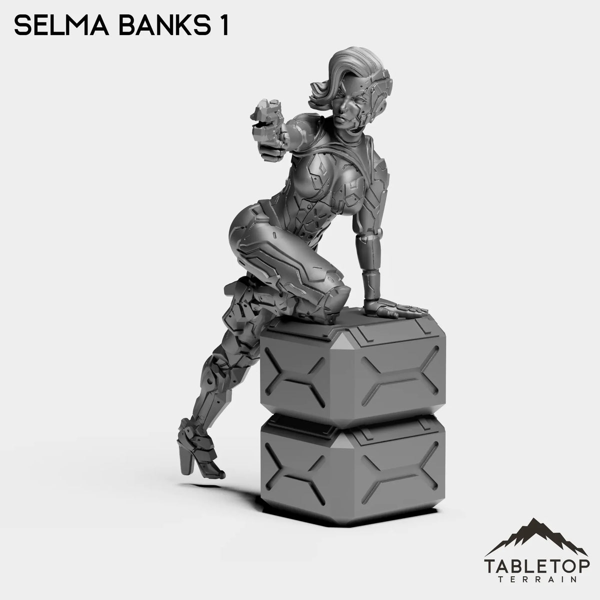 Tabletop Terrain Miniature Selma Banks 1 Selma Banks - Bomber Girls