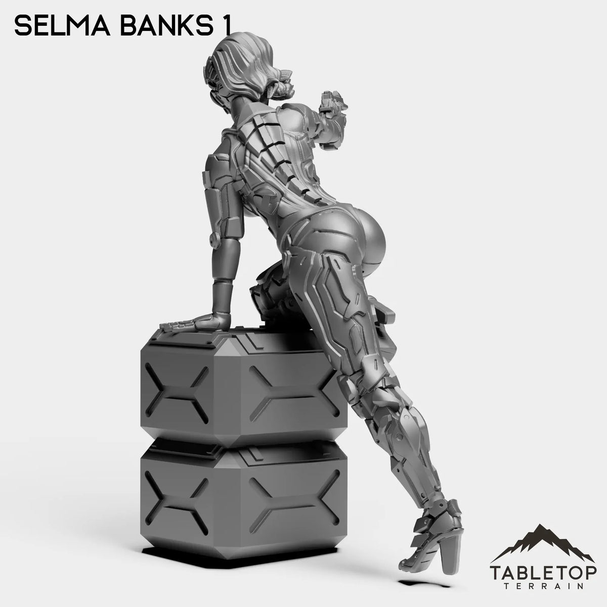 Tabletop Terrain Miniature Selma Banks - Bomber Girls