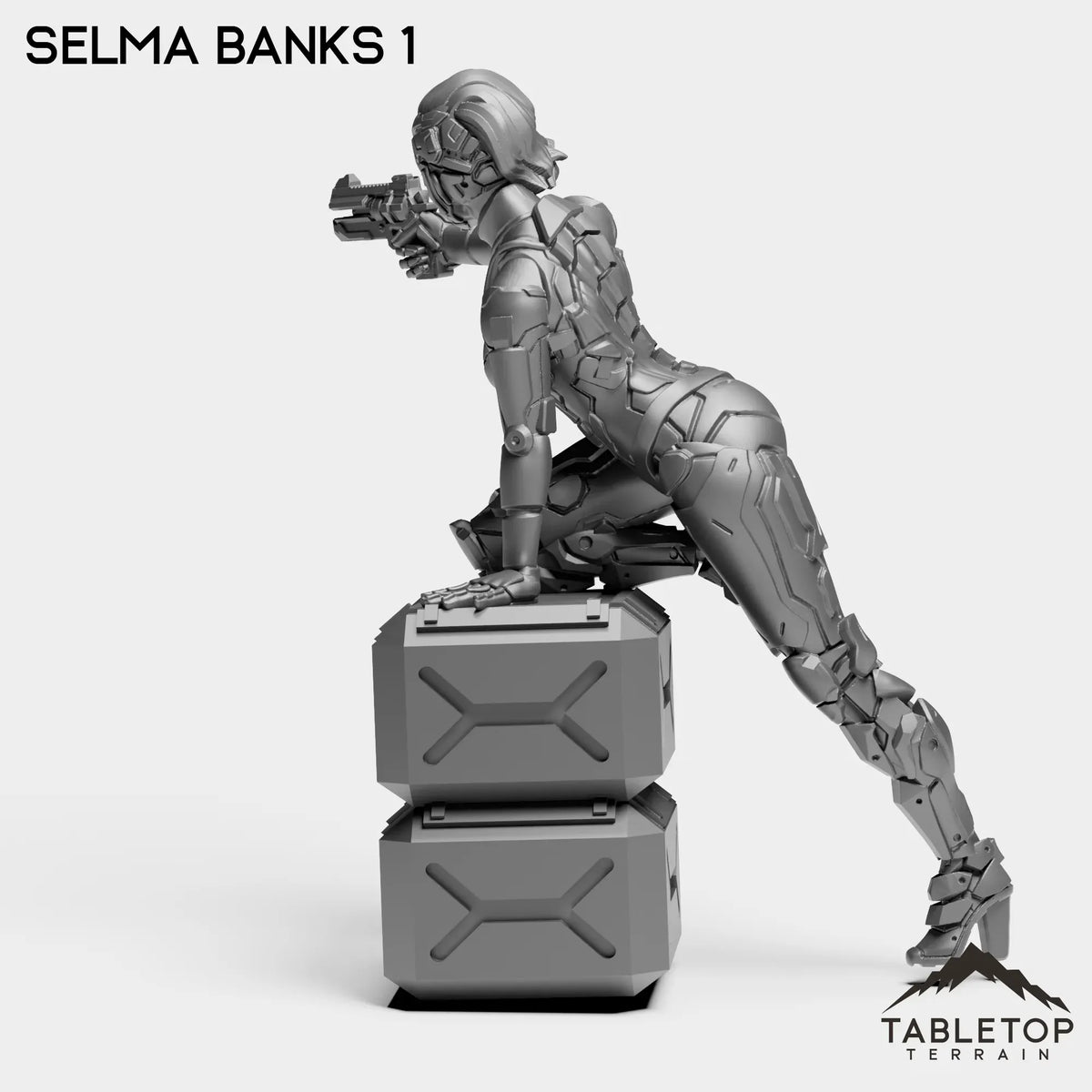 Tabletop Terrain Miniature Selma Banks - Bomber Girls