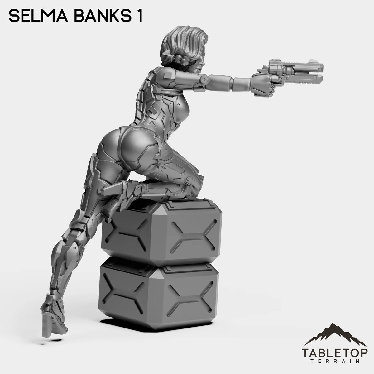 Tabletop Terrain Miniature Selma Banks - Bomber Girls