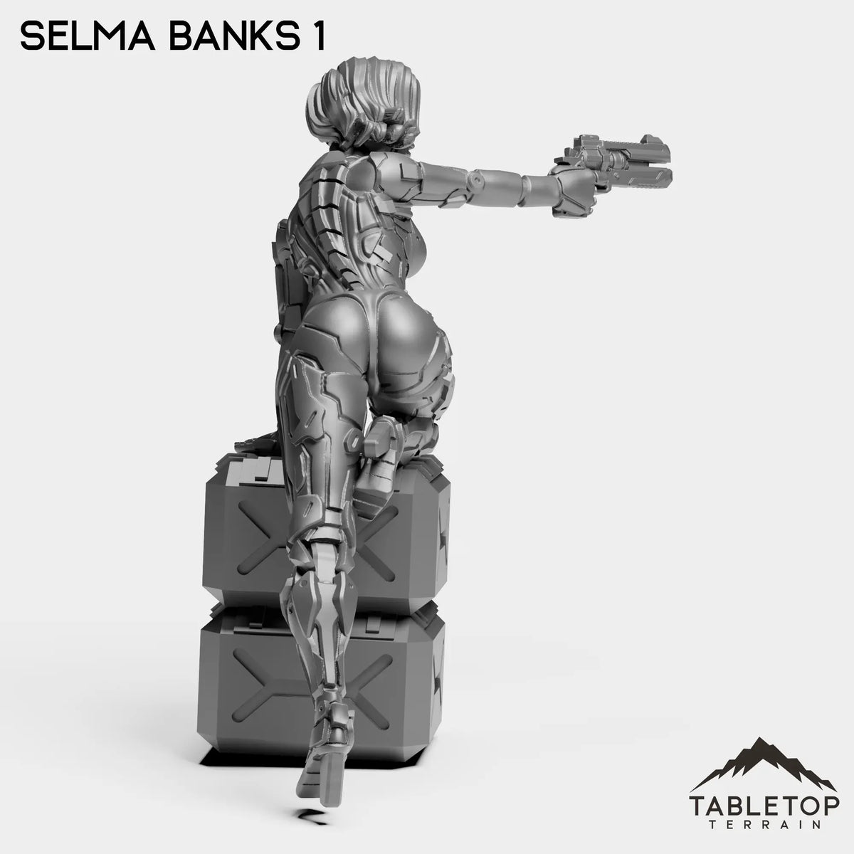 Tabletop Terrain Miniature Selma Banks - Bomber Girls