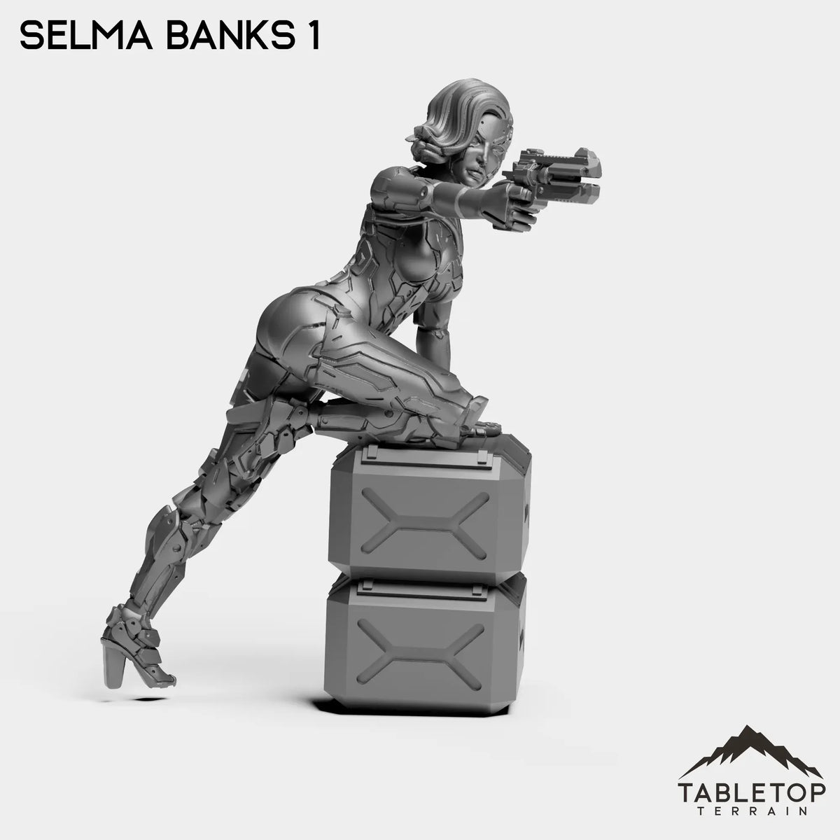 Tabletop Terrain Miniature Selma Banks - Bomber Girls