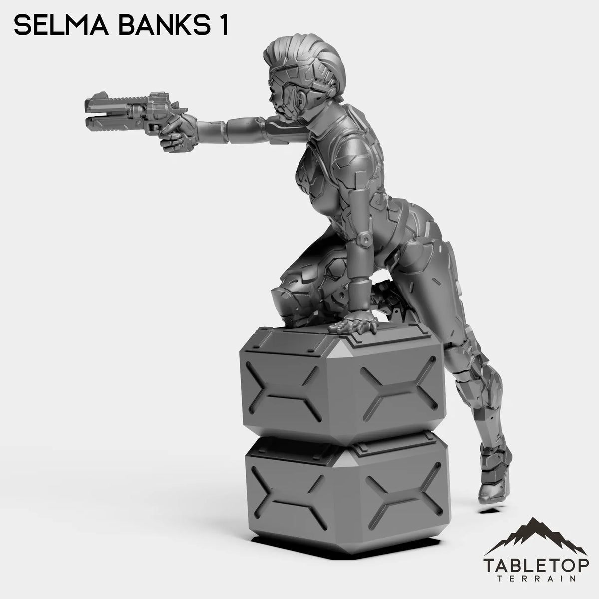 Tabletop Terrain Miniature Selma Banks - Bomber Girls