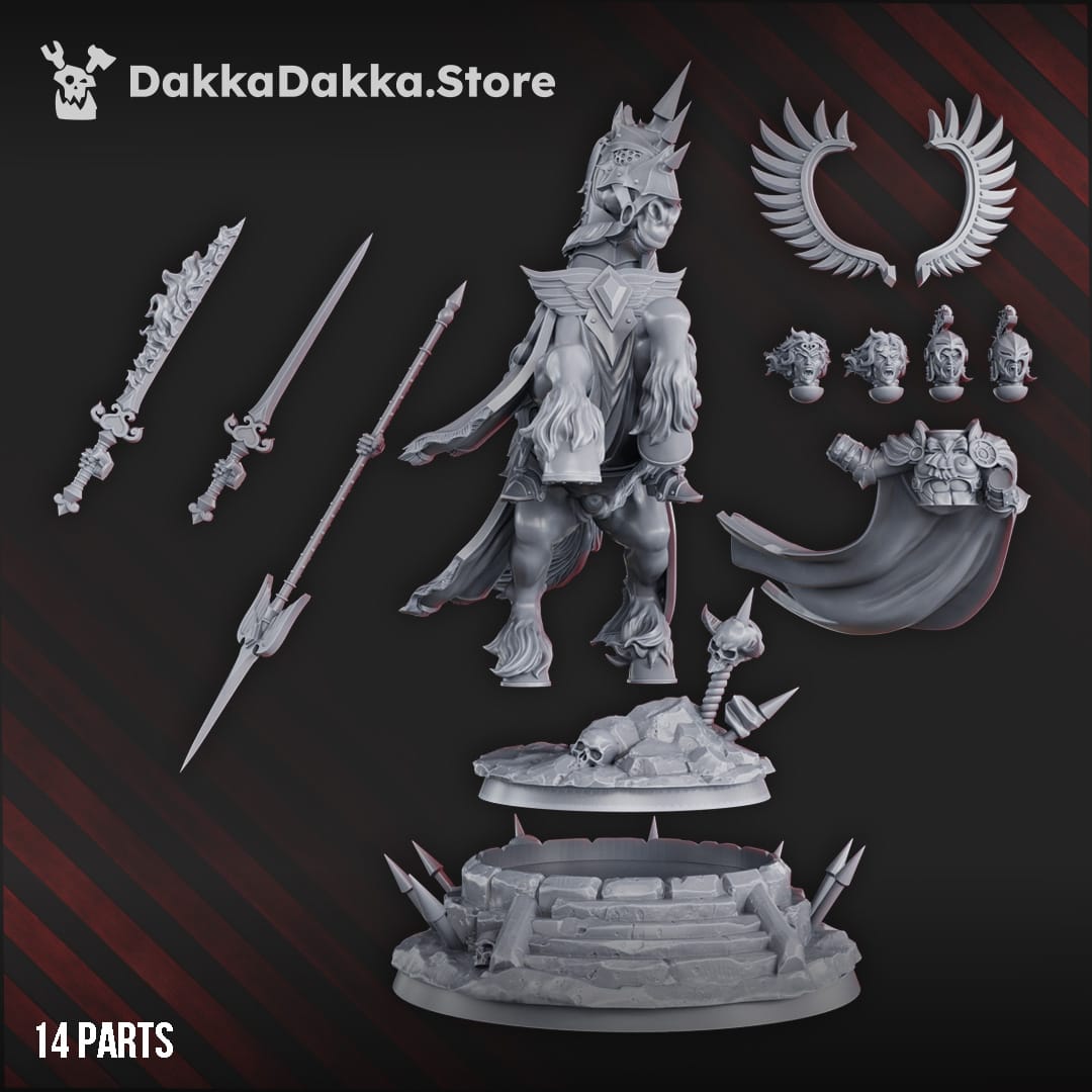 Tabletop Terrain Miniature Seraphiel, the Saint of Ordine Vendetta