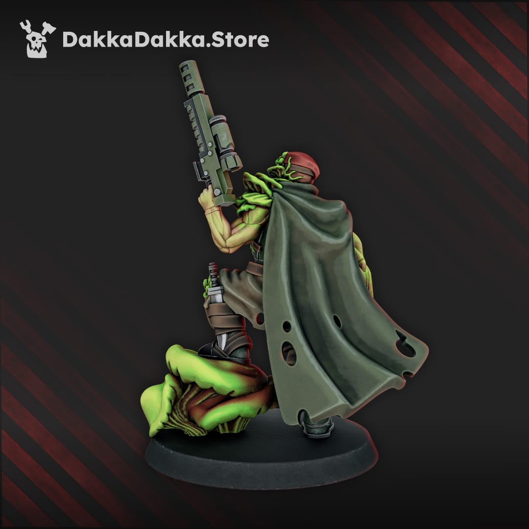 Tabletop Terrain Miniature Sgt. Kane The Infected Claw