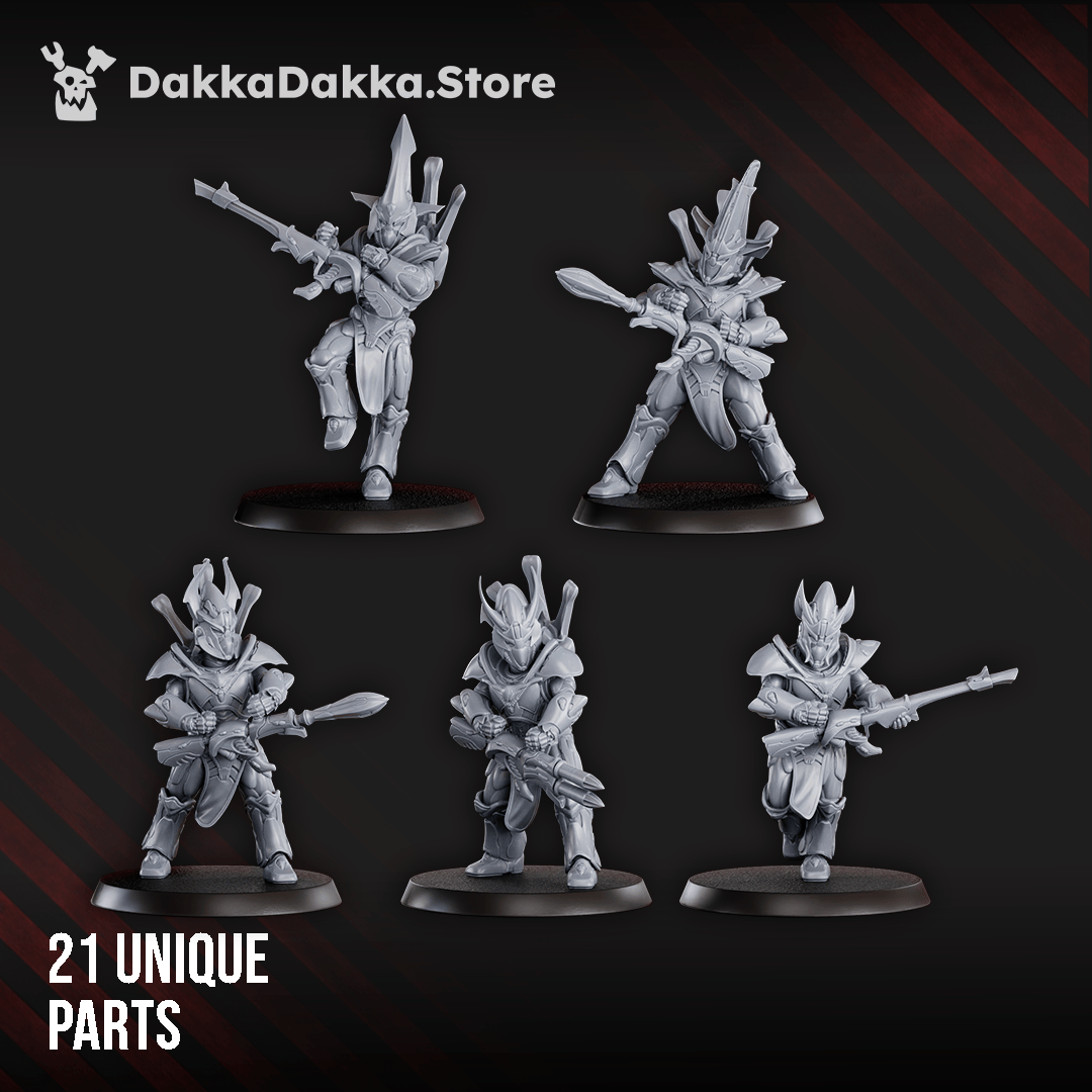 Tabletop Terrain Miniature Shadow Blade Squad