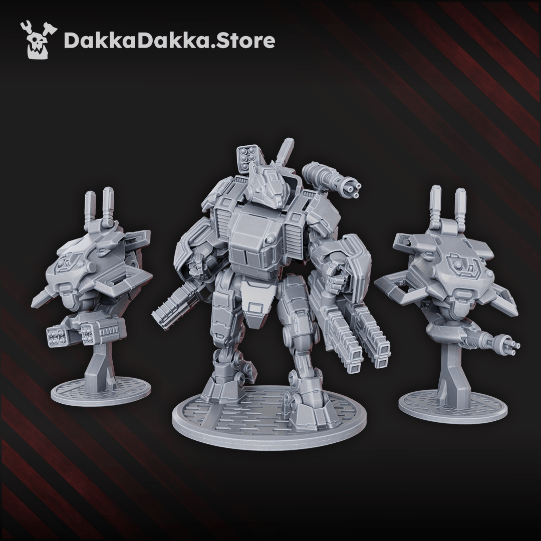 Tabletop Terrain Miniature Shadow Spear MK-II