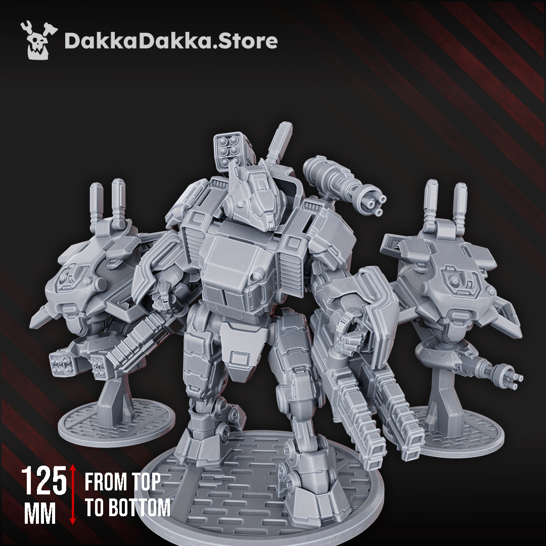 Tabletop Terrain Miniature Shadow Spear MK-II