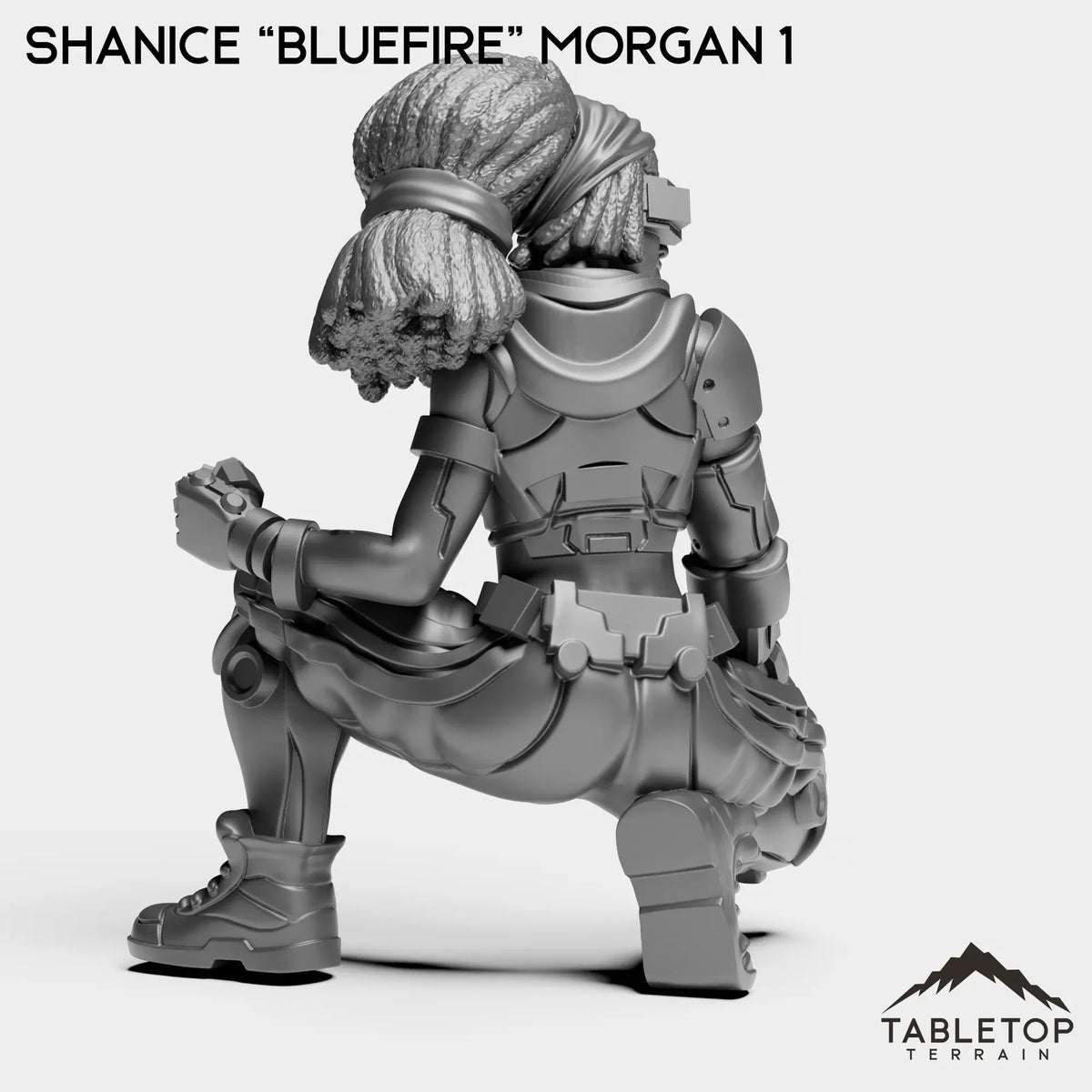 Tabletop Terrain Miniature Shanice “Bluefire” Morgan
