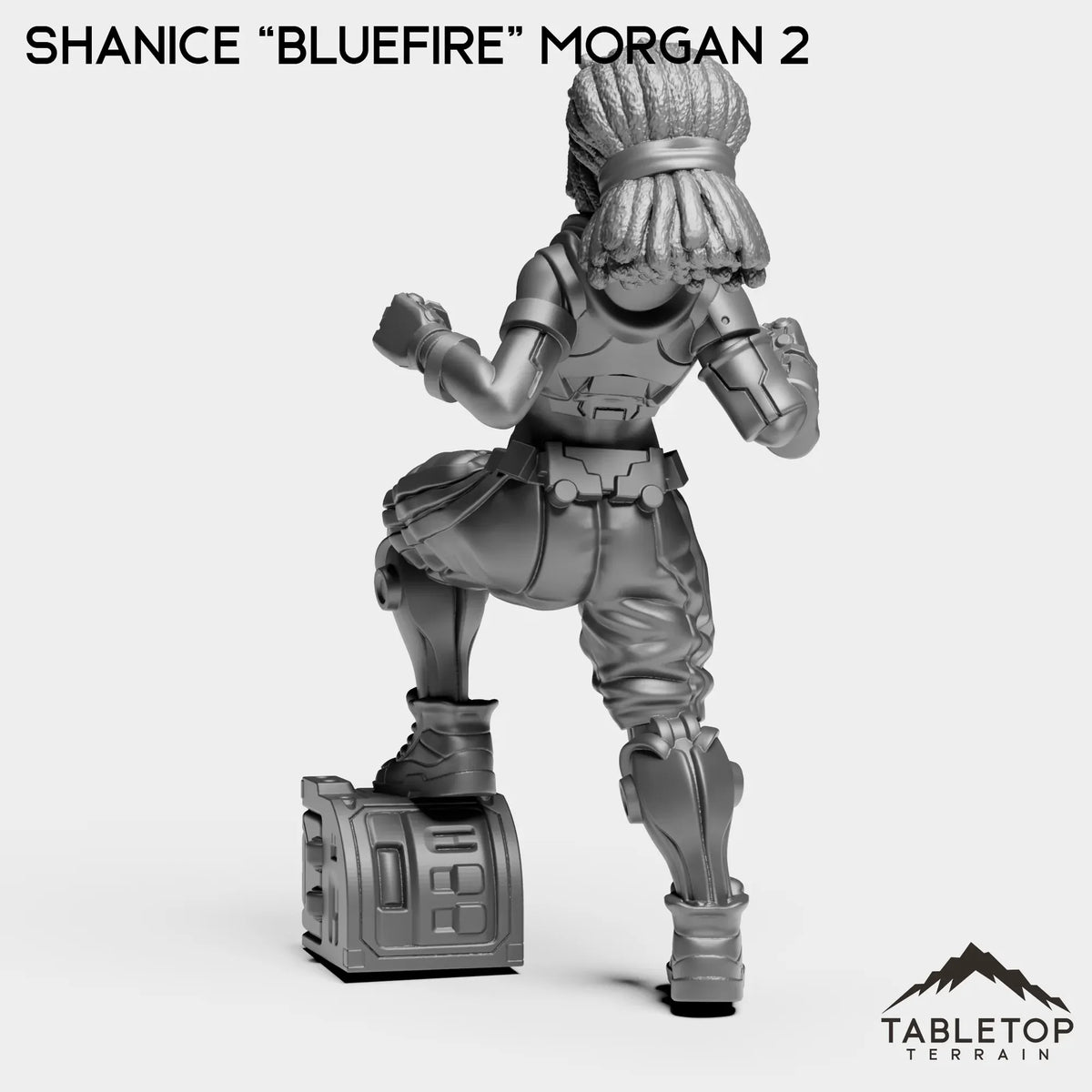 Tabletop Terrain Miniature Shanice “Bluefire” Morgan