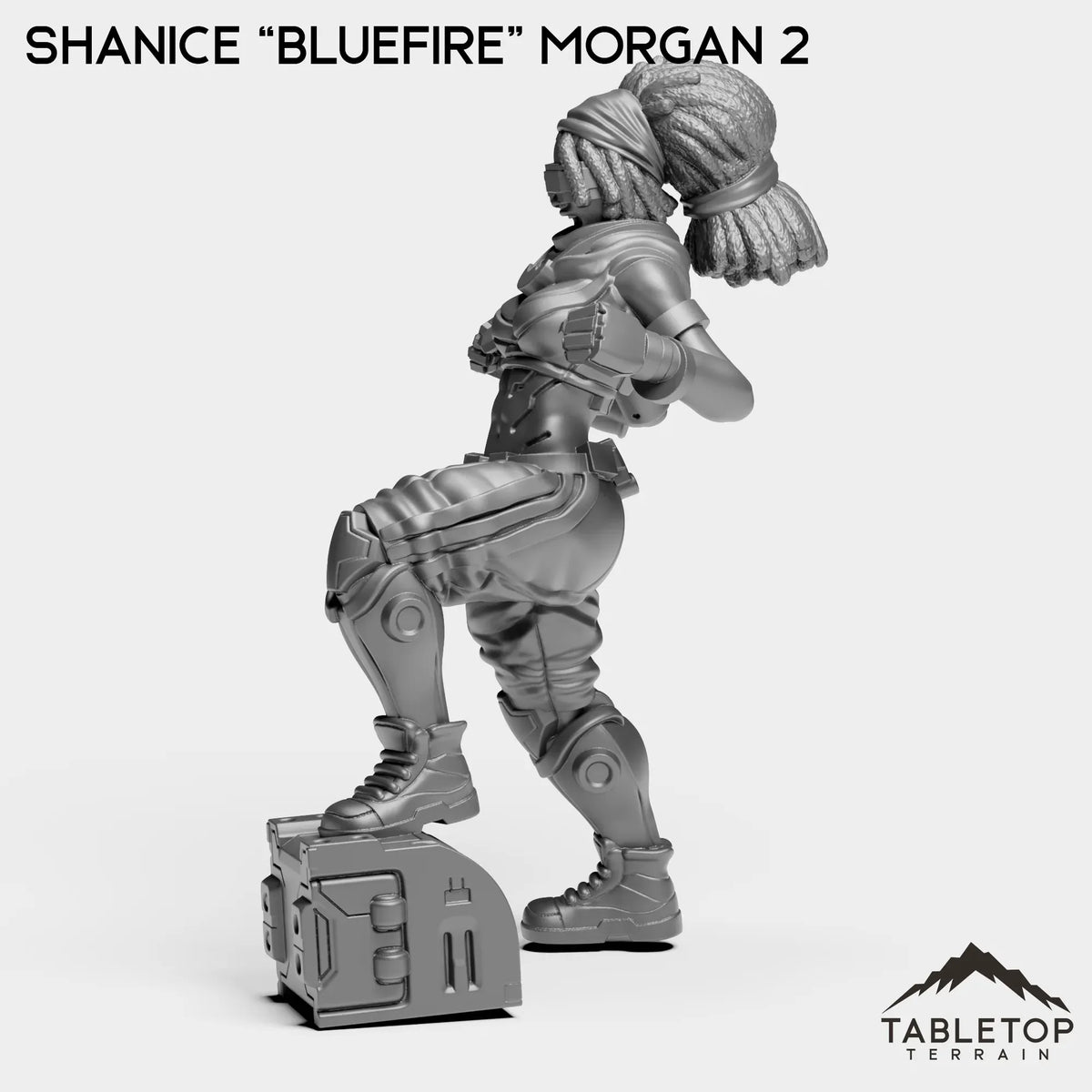 Tabletop Terrain Miniature Shanice “Bluefire” Morgan