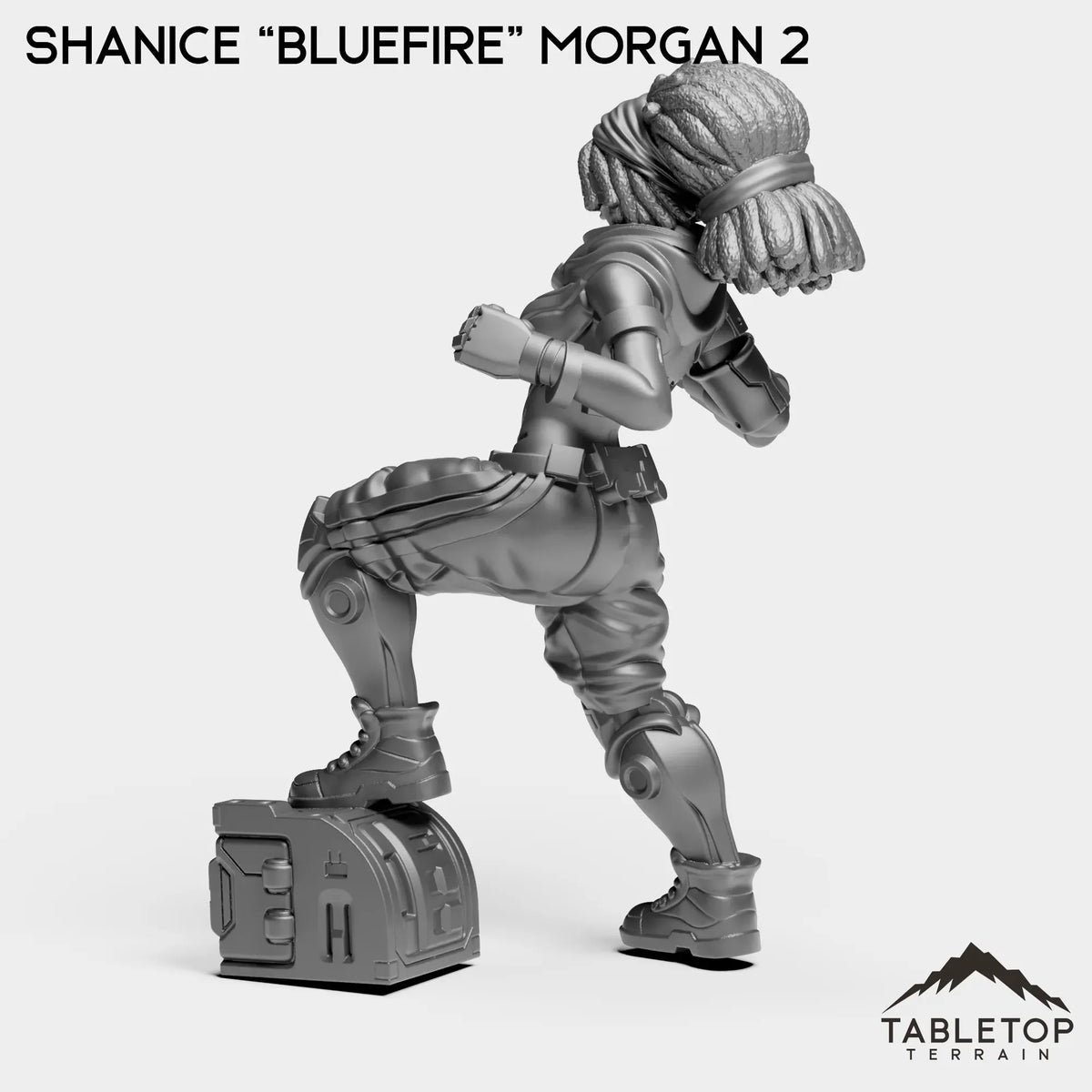 Tabletop Terrain Miniature Shanice “Bluefire” Morgan
