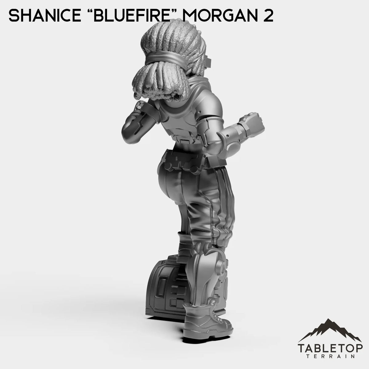 Tabletop Terrain Miniature Shanice “Bluefire” Morgan