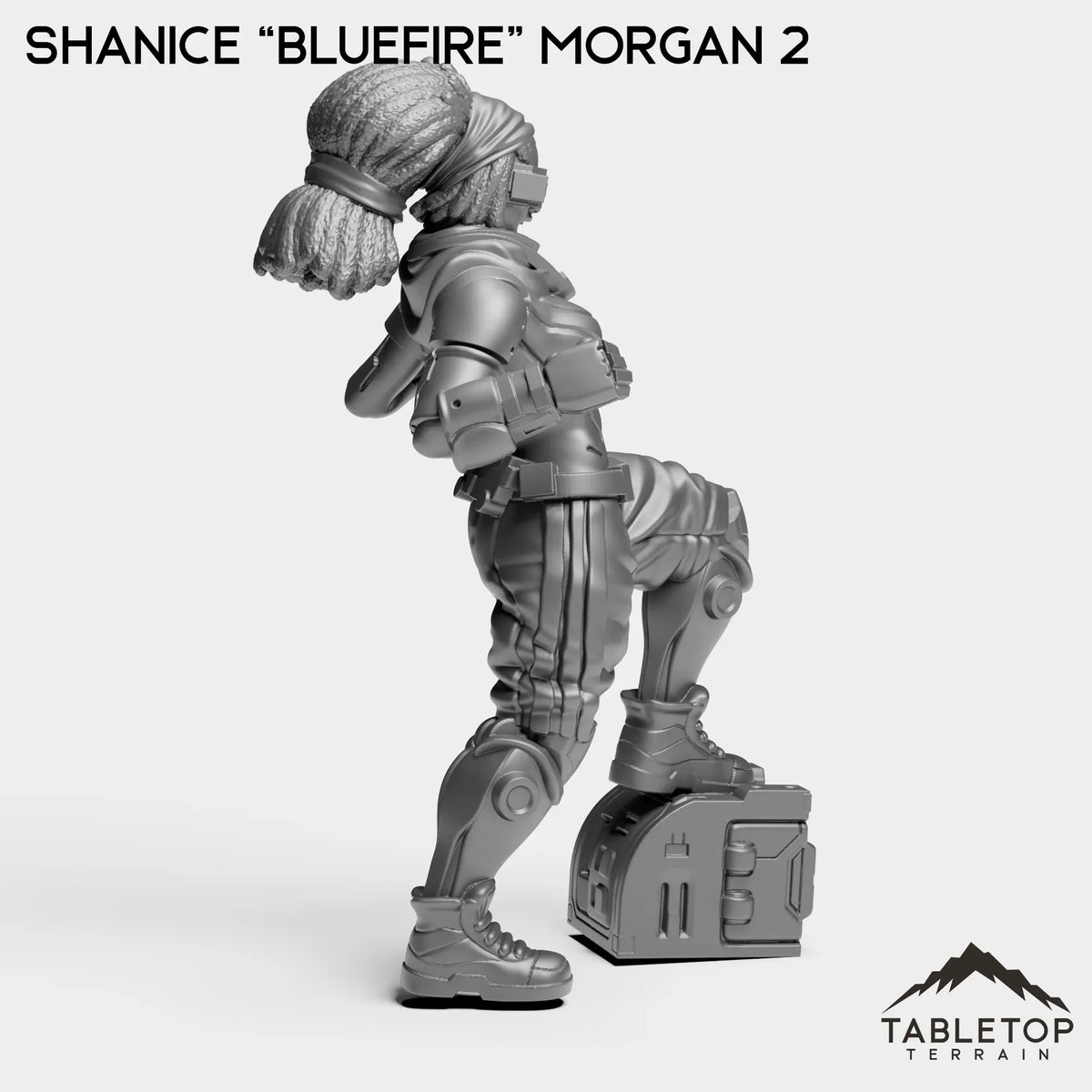 Tabletop Terrain Miniature Shanice “Bluefire” Morgan