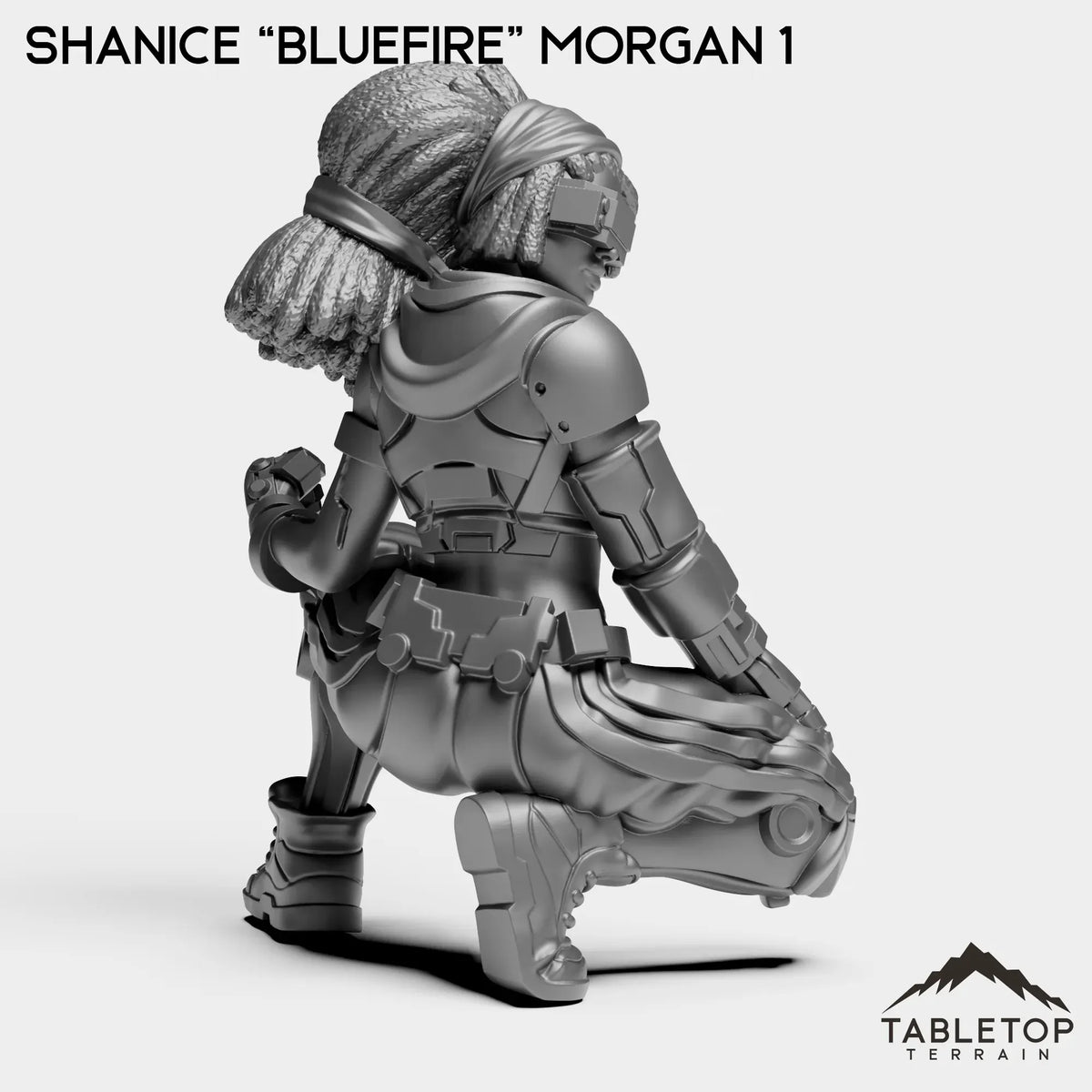 Tabletop Terrain Miniature Shanice “Bluefire” Morgan