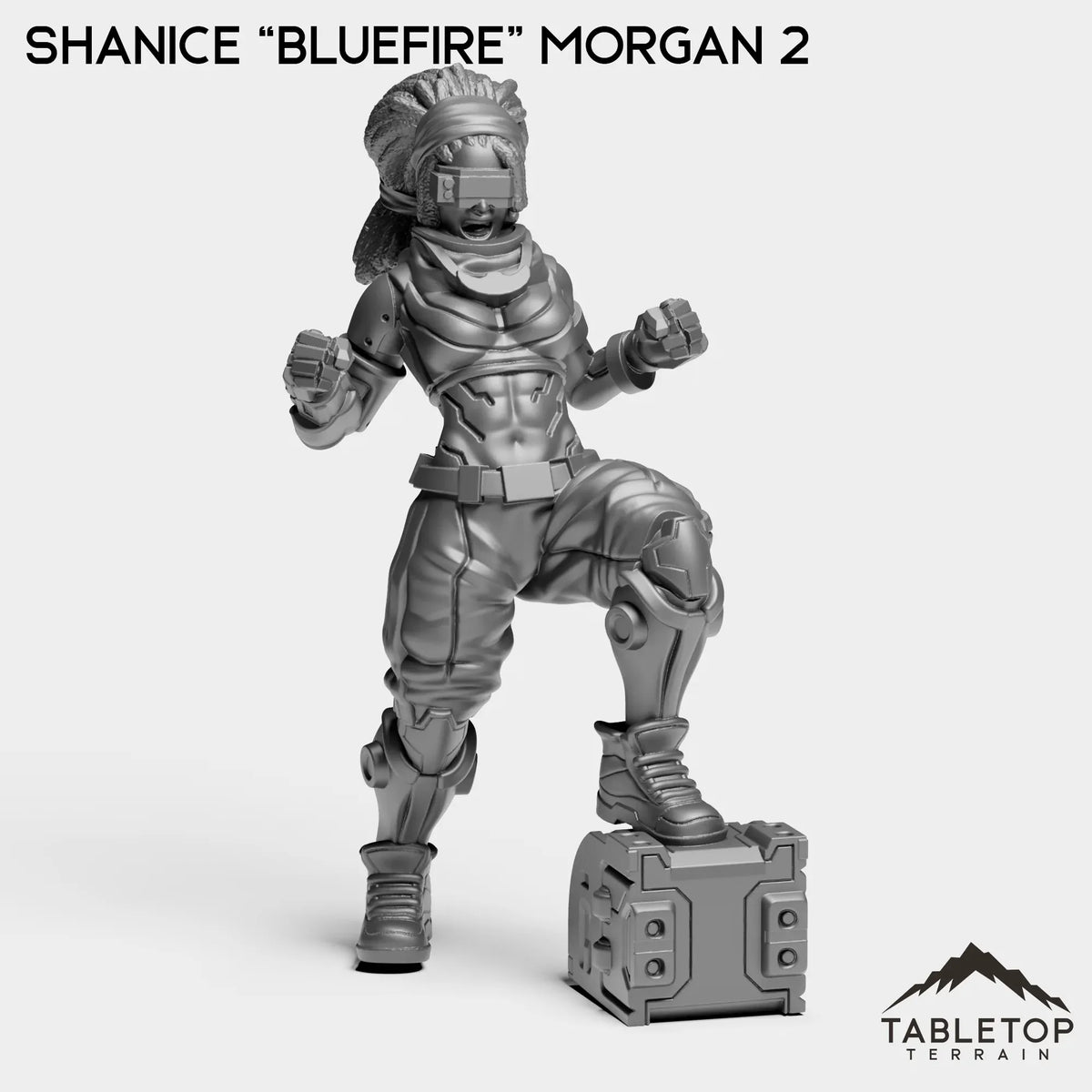 Tabletop Terrain Miniature Shanice “Bluefire” Morgan 2 Shanice “Bluefire” Morgan