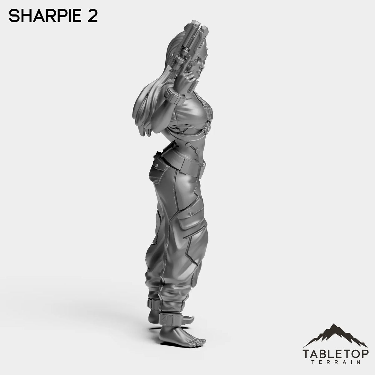 Tabletop Terrain Miniature Sharpie - Black Site Prisoners